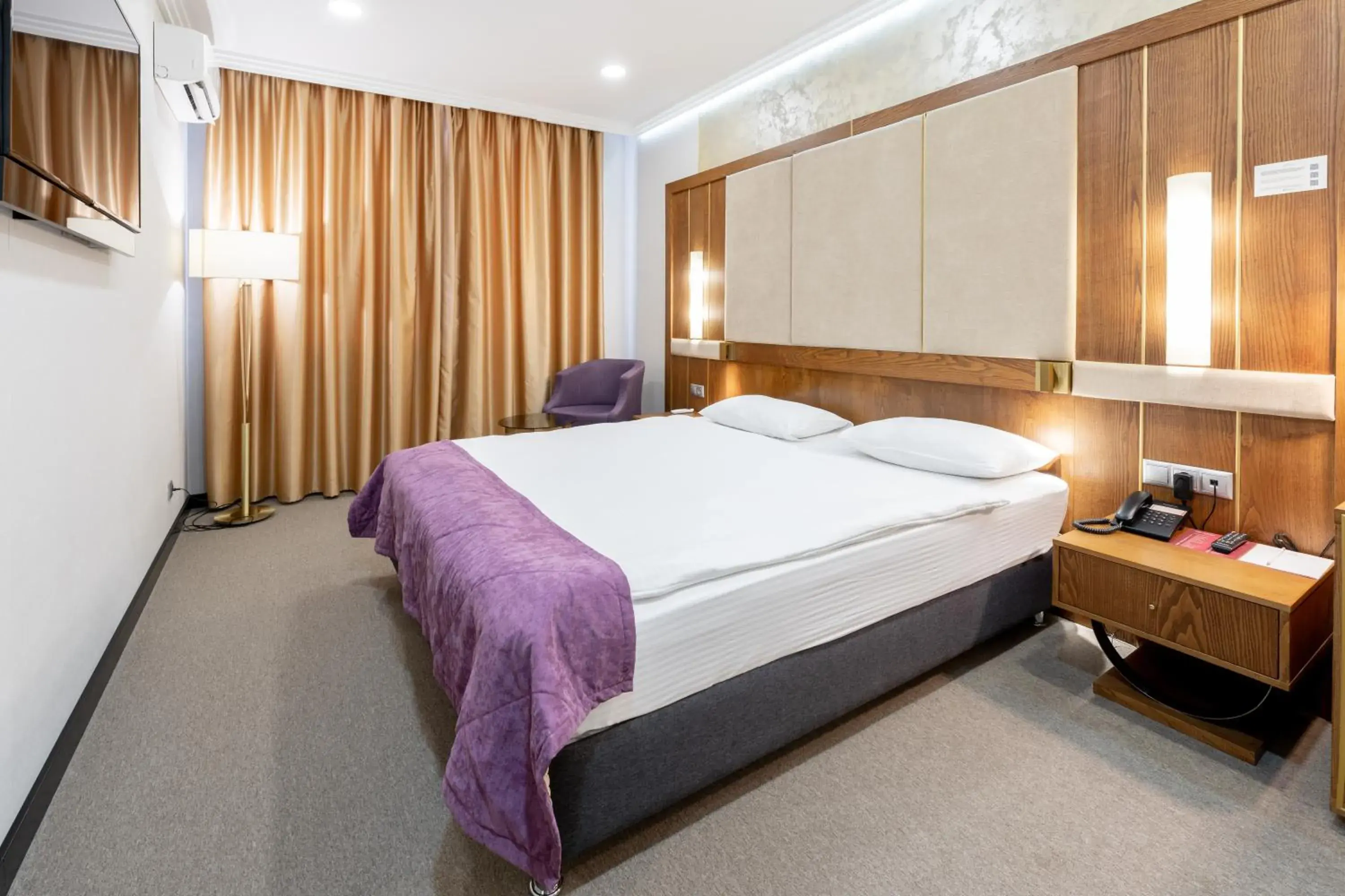 Bed in Reikartz Sky Almaty Bed in Reikartz Sky Almaty