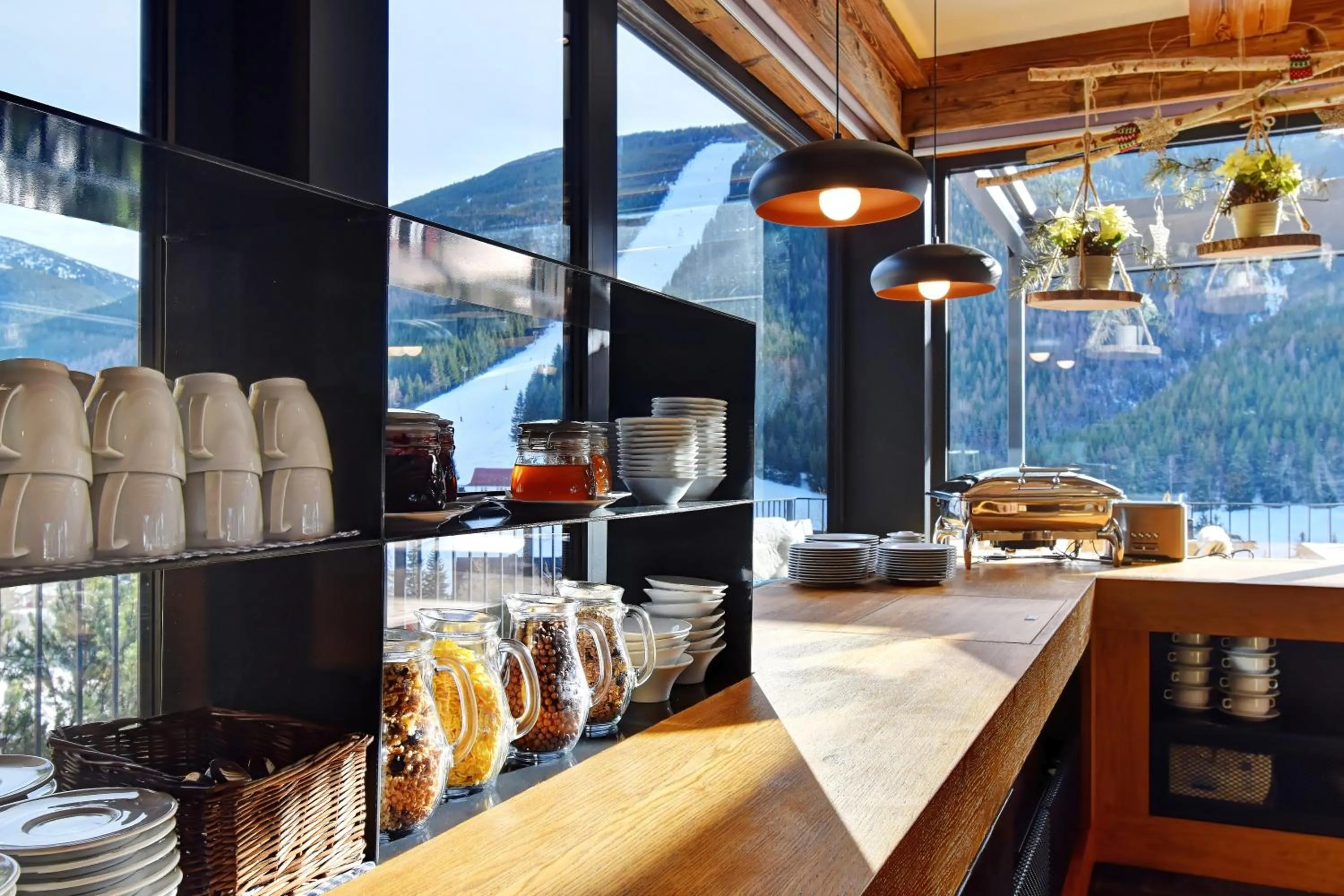 Food and drinks in Hotel Olympie