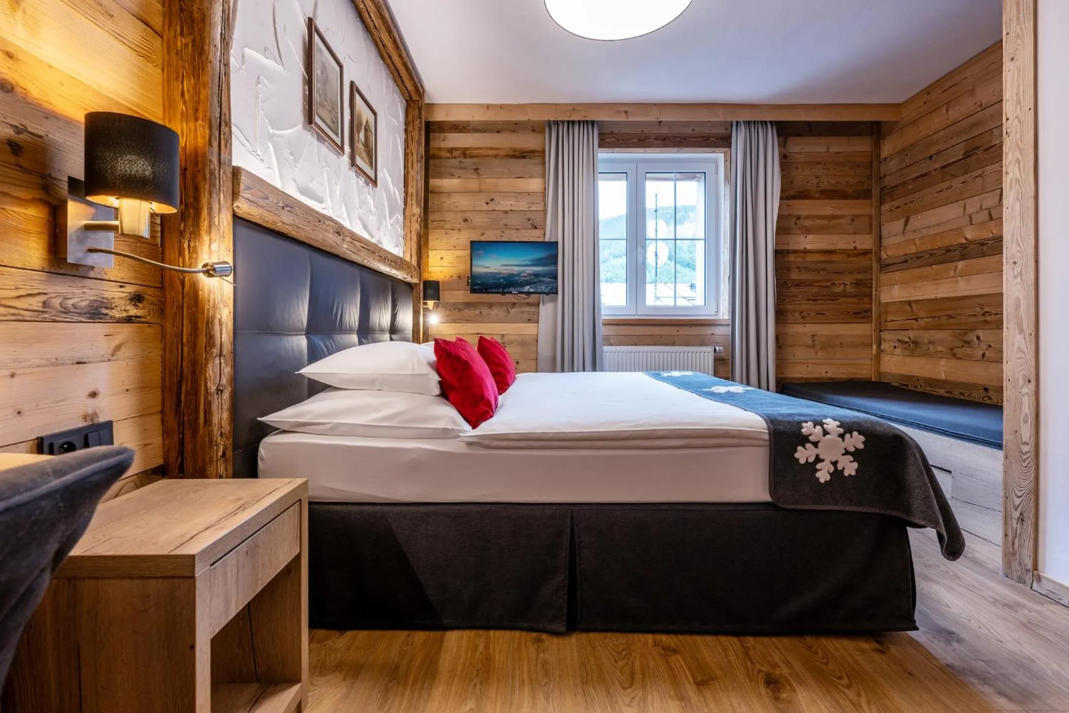 Photo of the whole room, Bed in Hotel Olympie