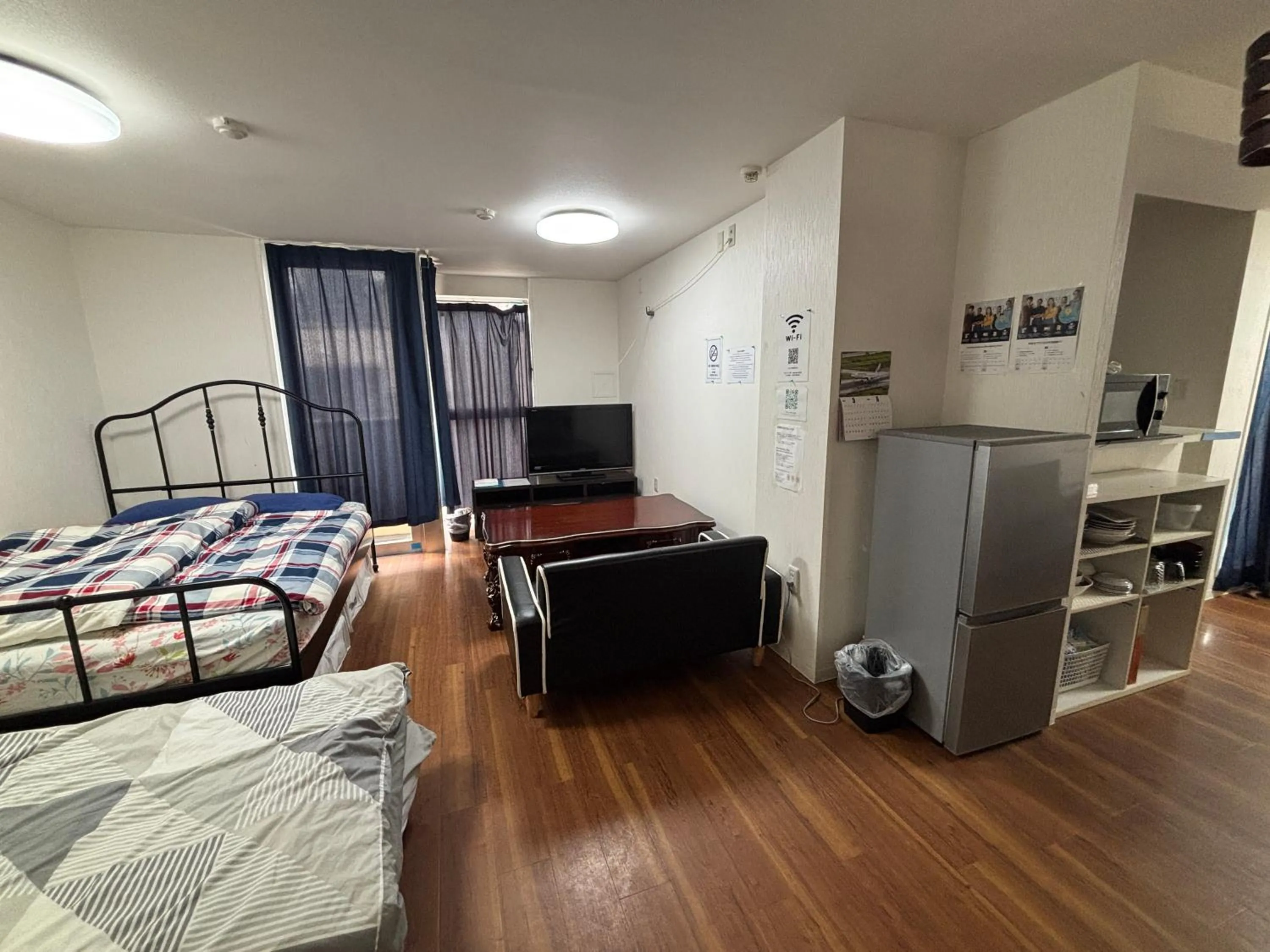 Bed in Palette Takashimadaira guest house