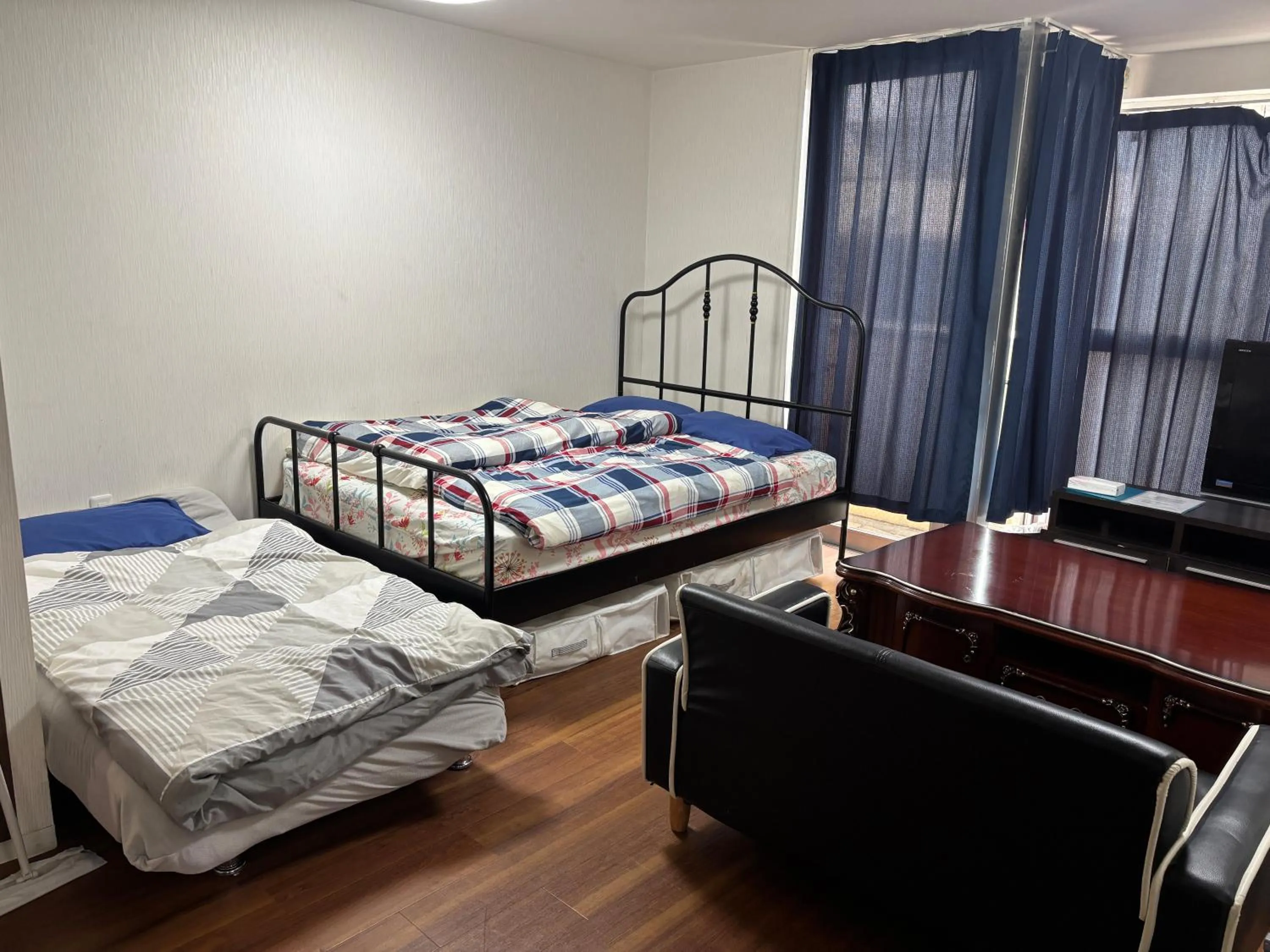 Bed in Palette Takashimadaira guest house