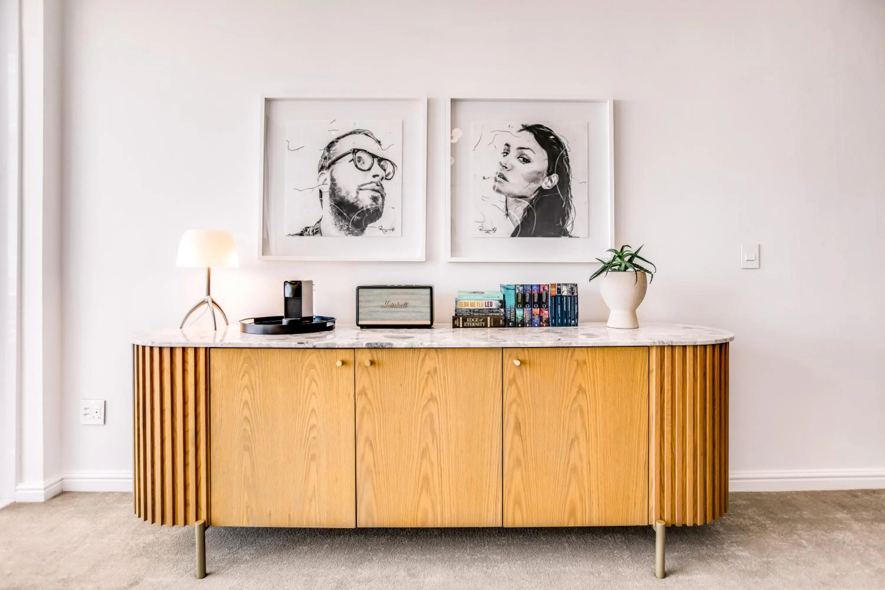 Decorative detail in The Marly Boutique Hotel