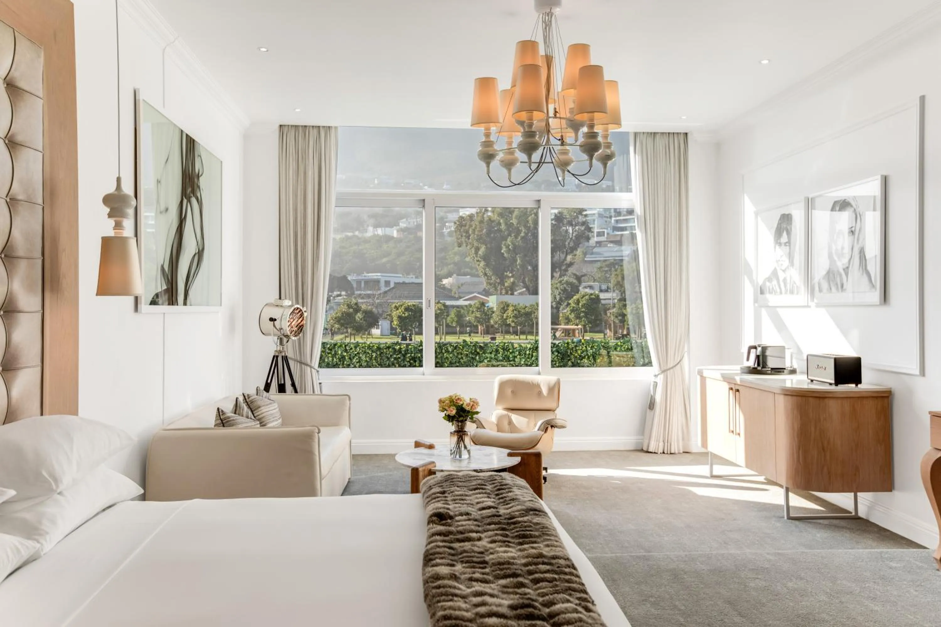 Bedroom in The Marly Boutique Hotel