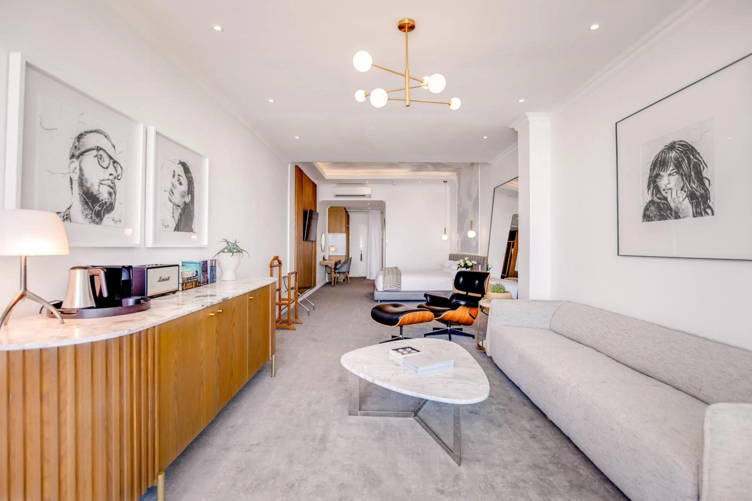 Decorative detail in The Marly Boutique Hotel