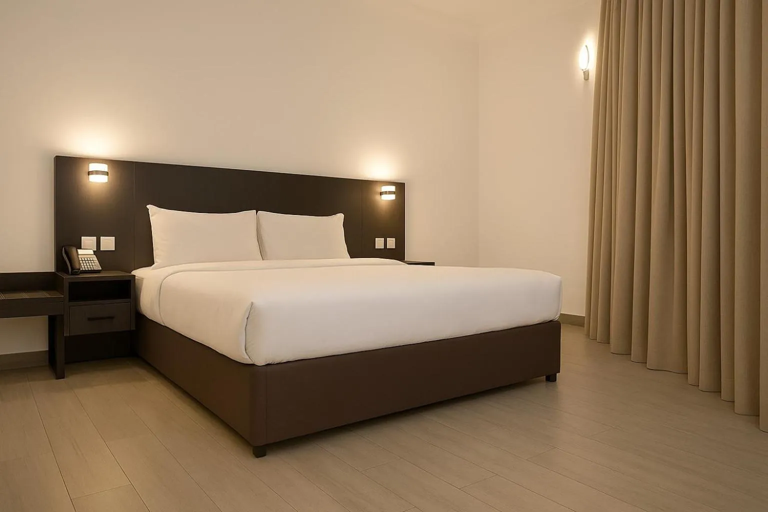 Bed in Garden City Hotel Dubai