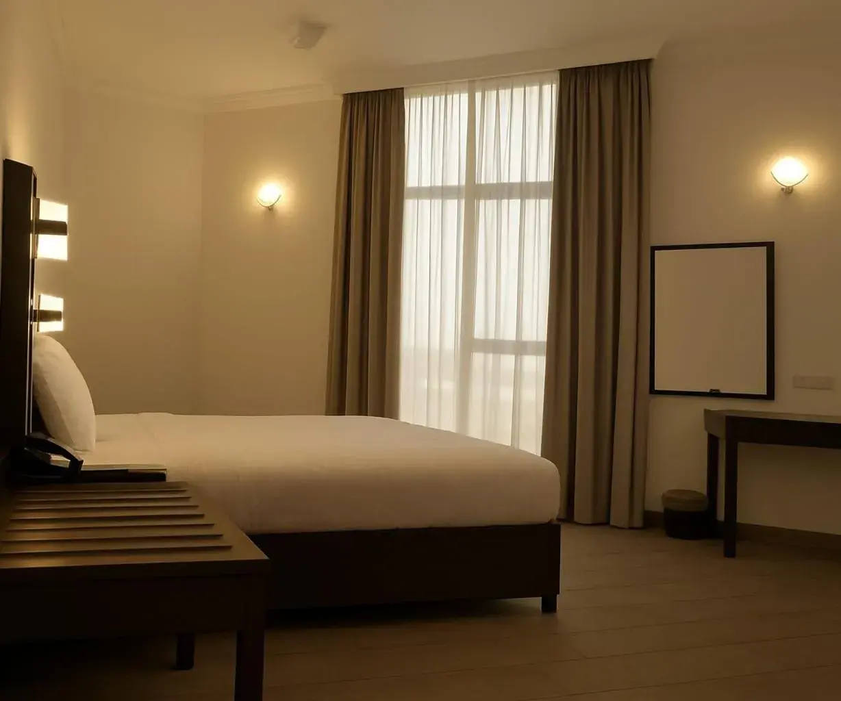 Bed in Garden City Hotel Dubai Bed in Garden City Hotel Dubai