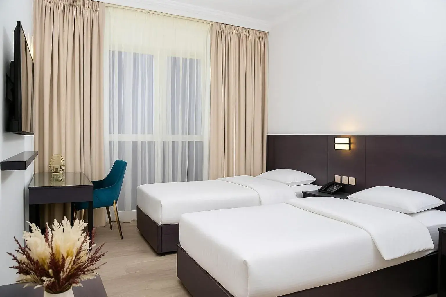 Bed in Garden City Hotel Dubai Bed in Garden City Hotel Dubai