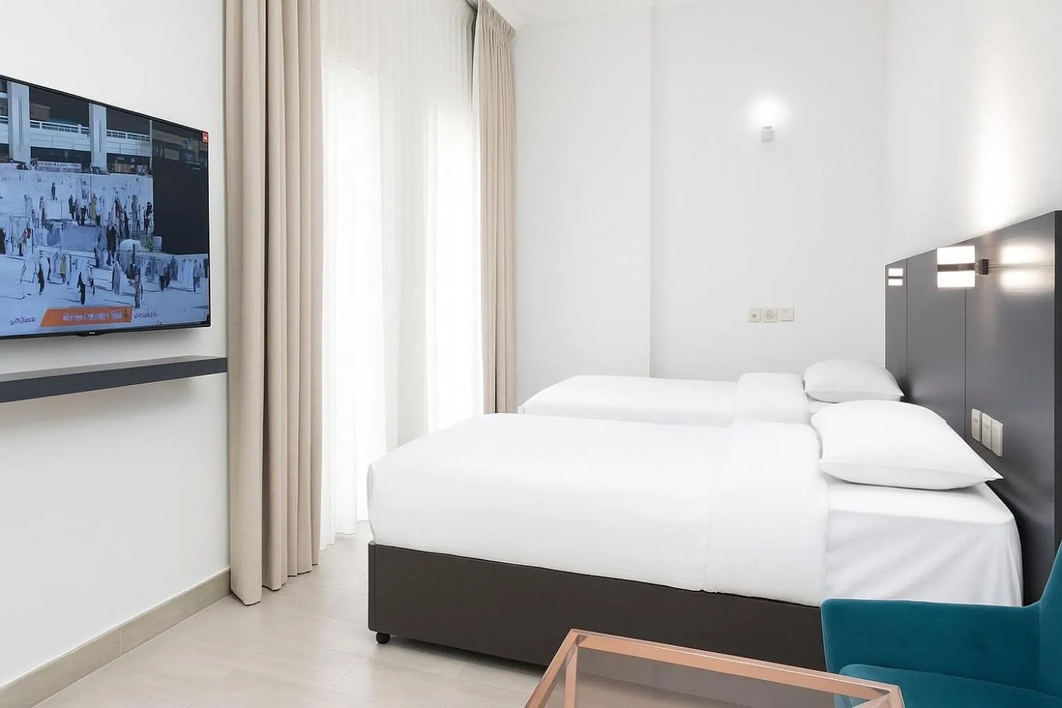 Bed in Garden City Hotel Dubai