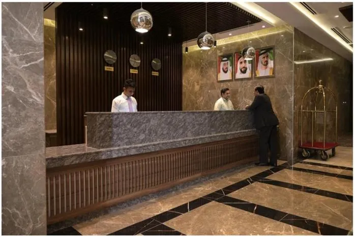 Lobby or reception in Garden City Hotel Dubai