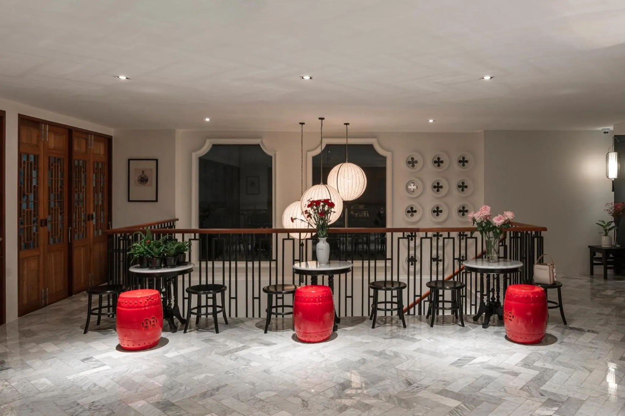 Lobby or reception in The Lantern Hatyai Hotel