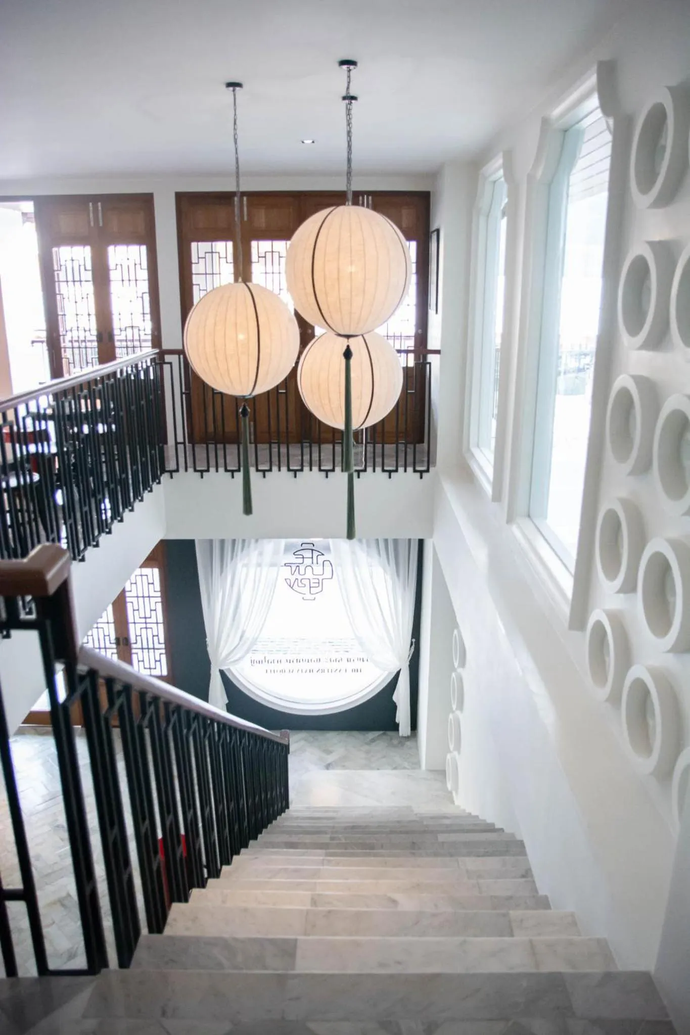 Inner courtyard view in The Lantern Hatyai Hotel