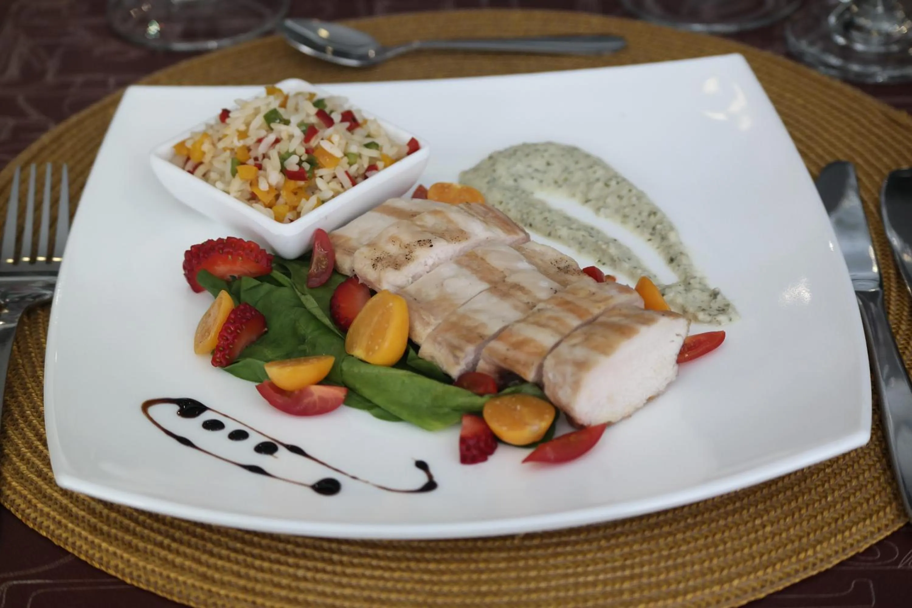 Food in Hotel El Conquistador