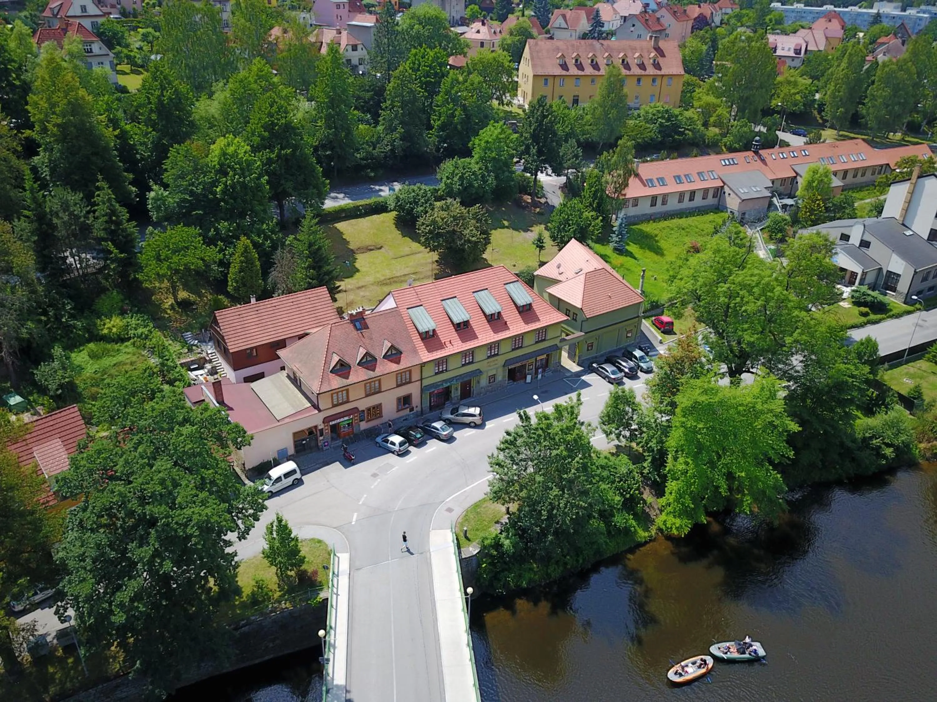 Bird's eye view in Pension Amadeus & Apartments