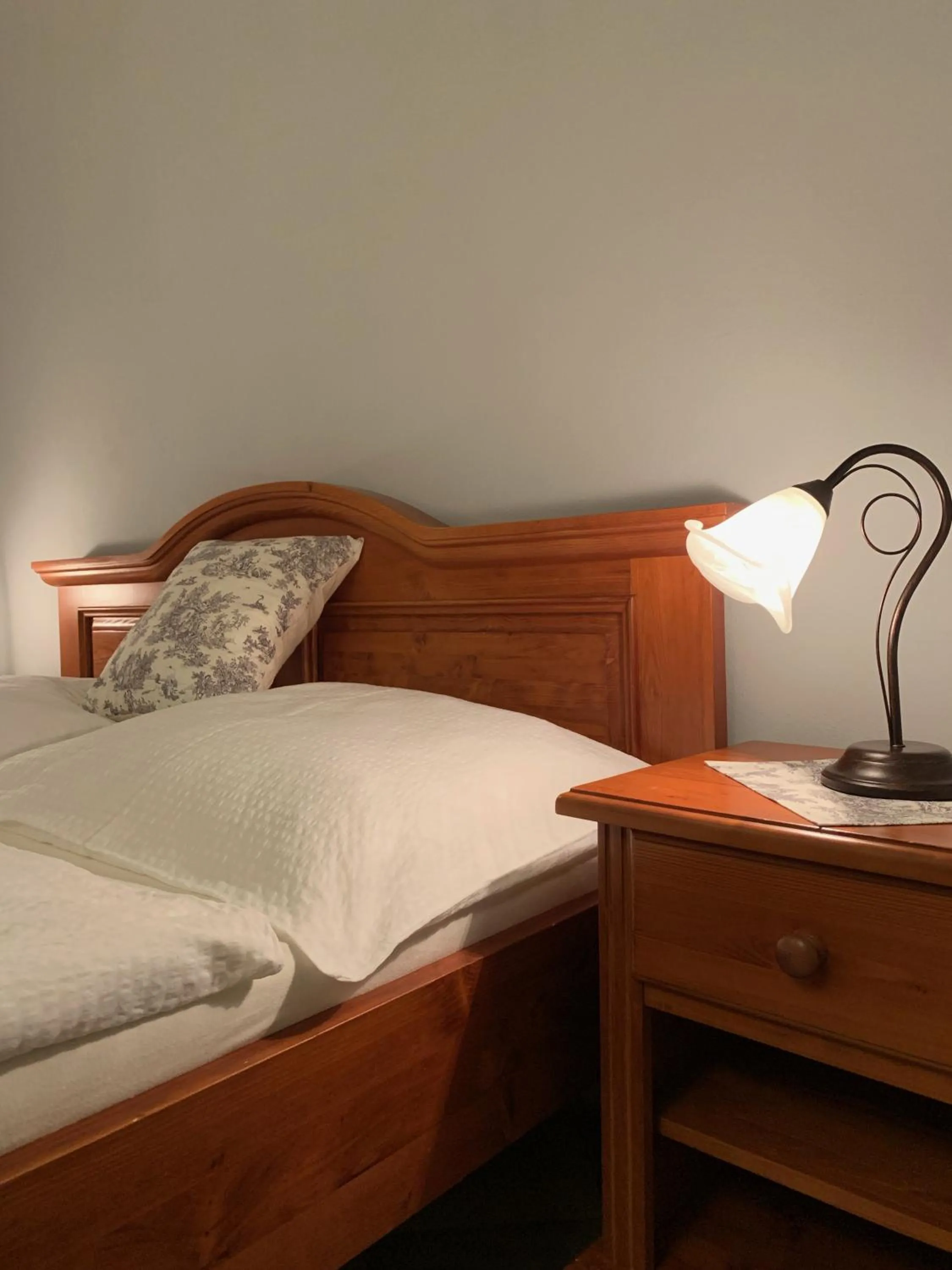 Decorative detail, Bed in Pension Amadeus & Apartments