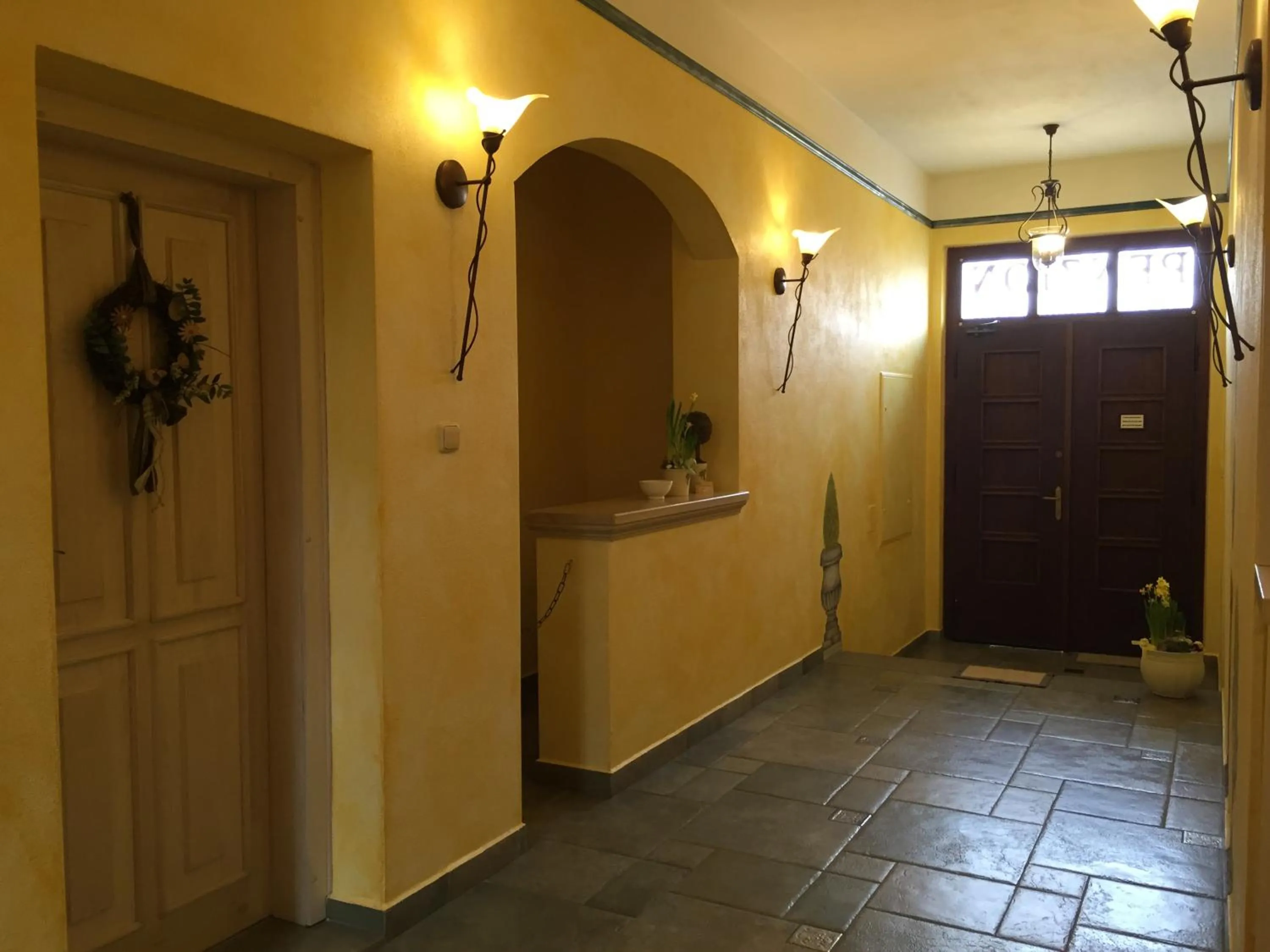 Lobby or reception in Pension Amadeus & Apartments