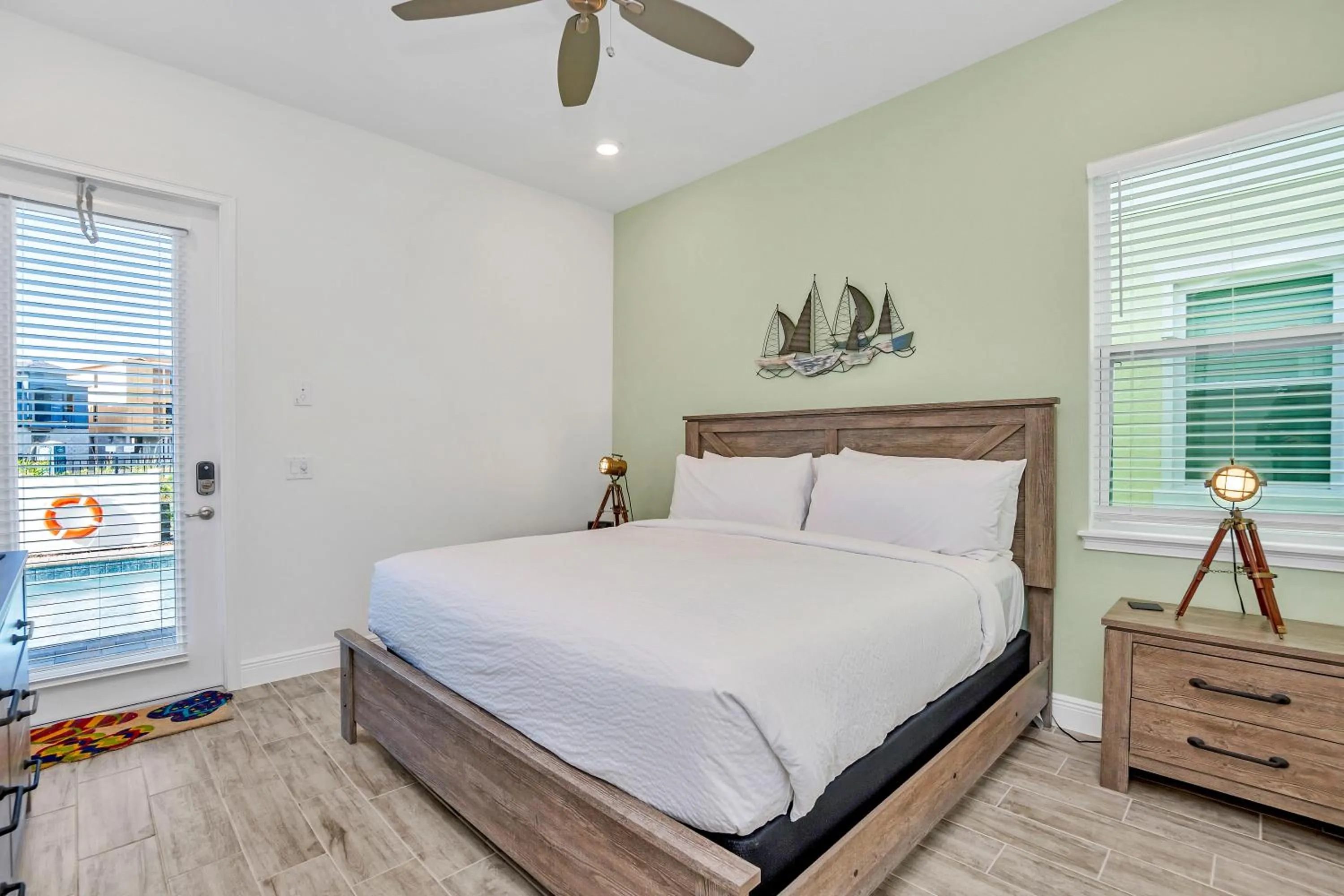 Bed in Margaritaville Cottage, PRIVATE POOL, Near Disney