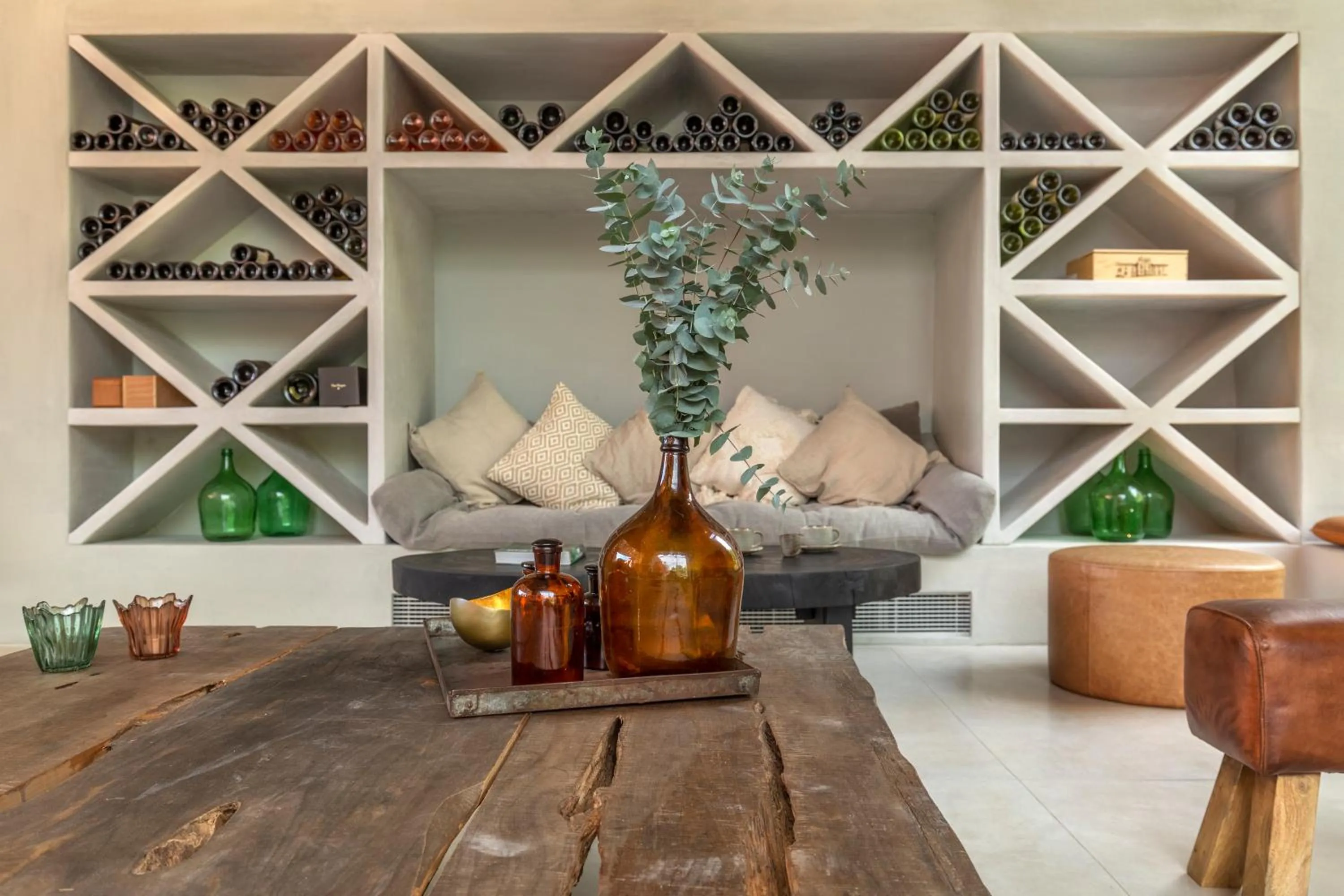 Living room in LUZ Culinary Wine Lodge