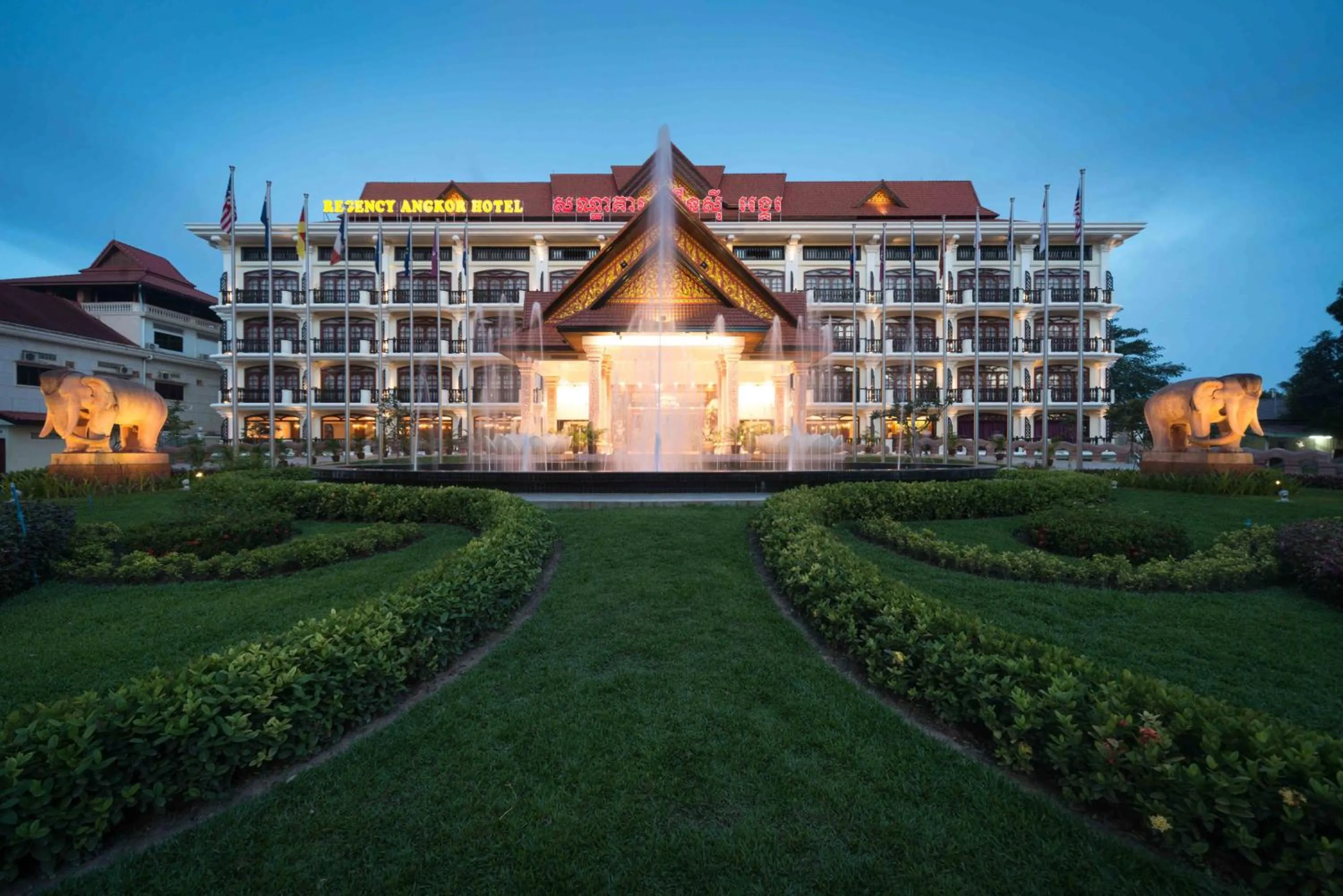 Property building in Regency Angkor Hotel