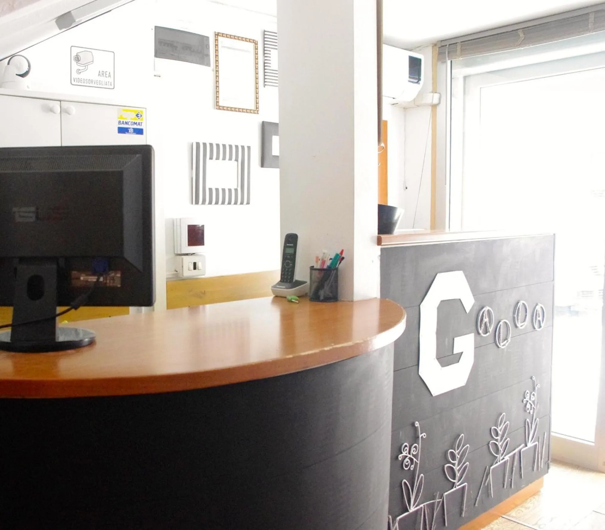 Lobby or reception in Hotel Galla