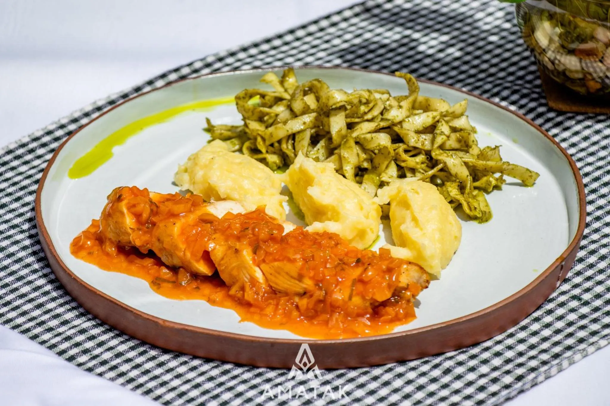 Food in Amatak Boutique Hotel