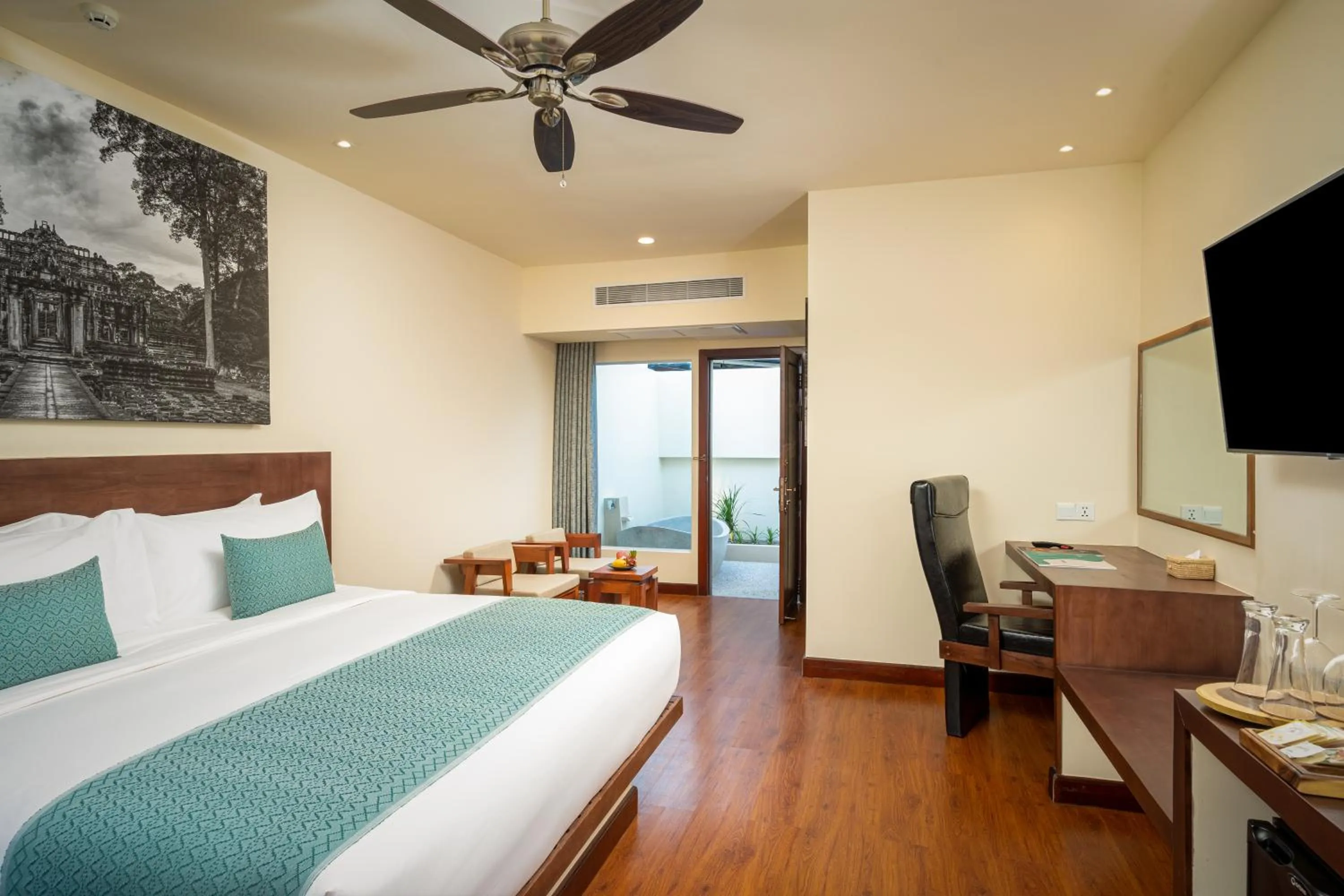 Bed in Amatak Boutique Hotel