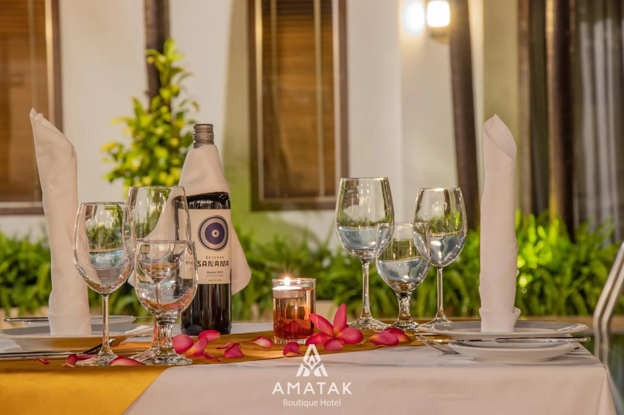 kitchen in Amatak Boutique Hotel