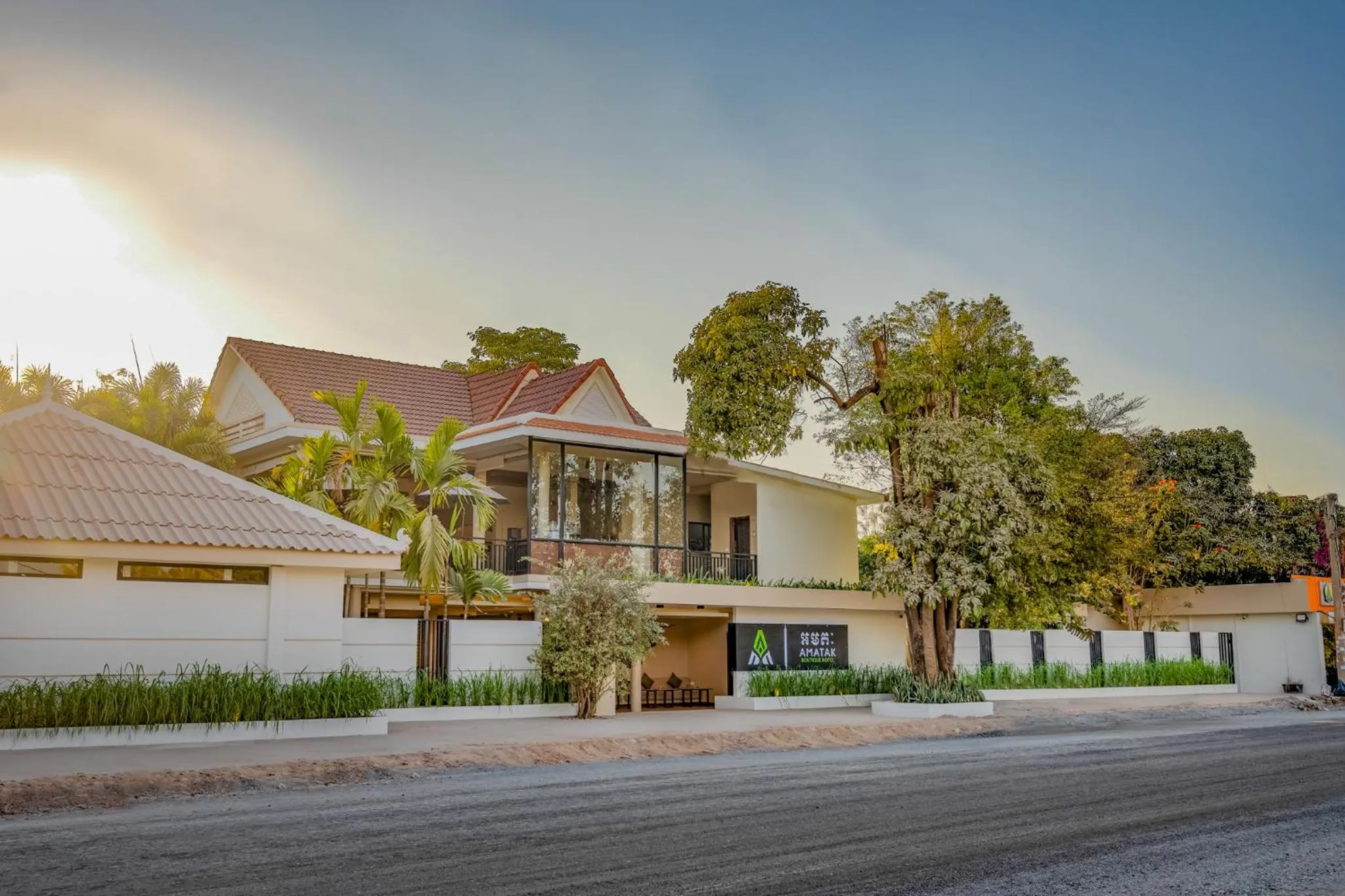 Property building in Amatak Boutique Hotel