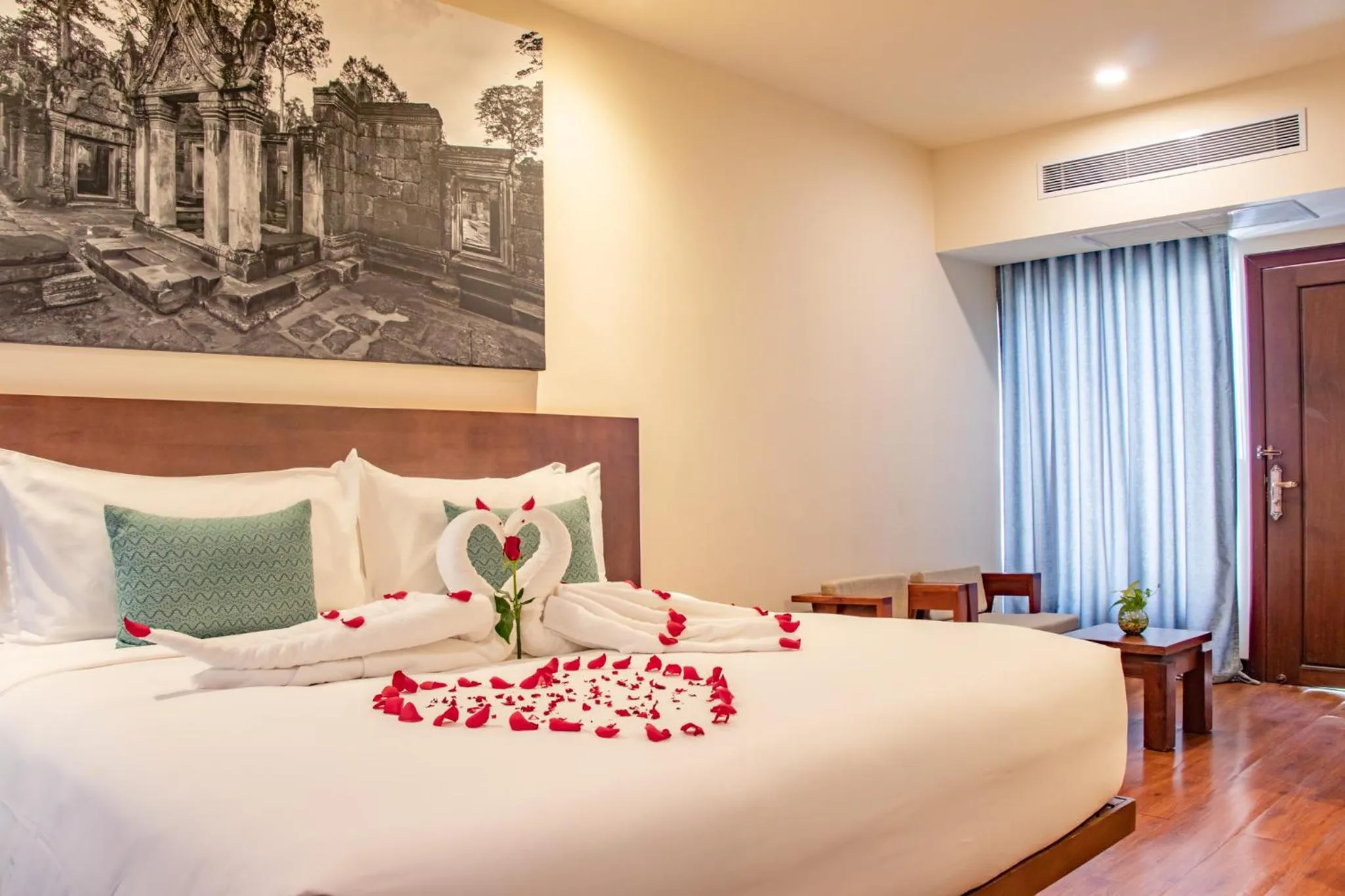 Decorative detail, Bed in Amatak Boutique Hotel