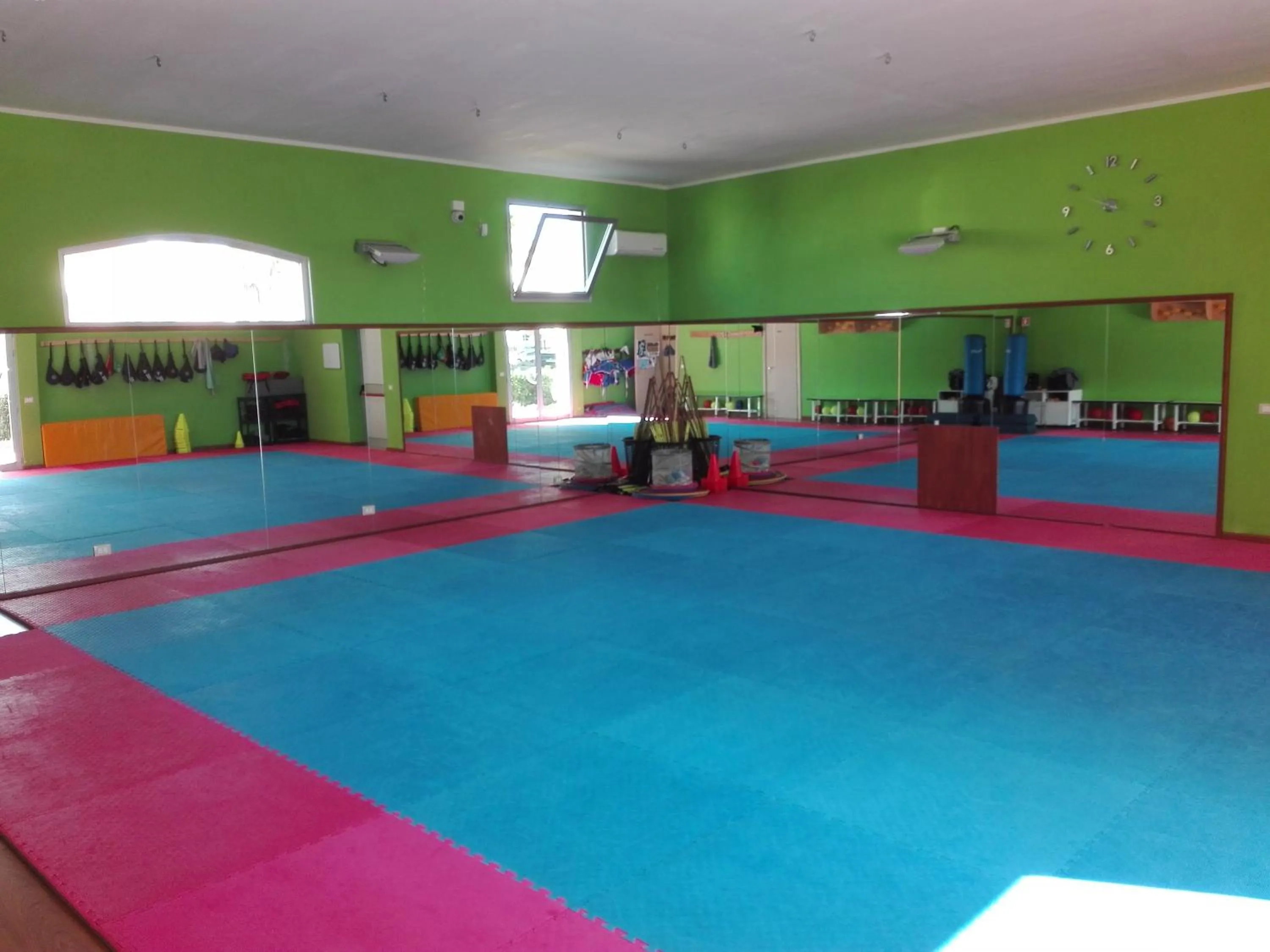 Fitness centre/facilities in Aparthotel Masseria Villa Marchesi