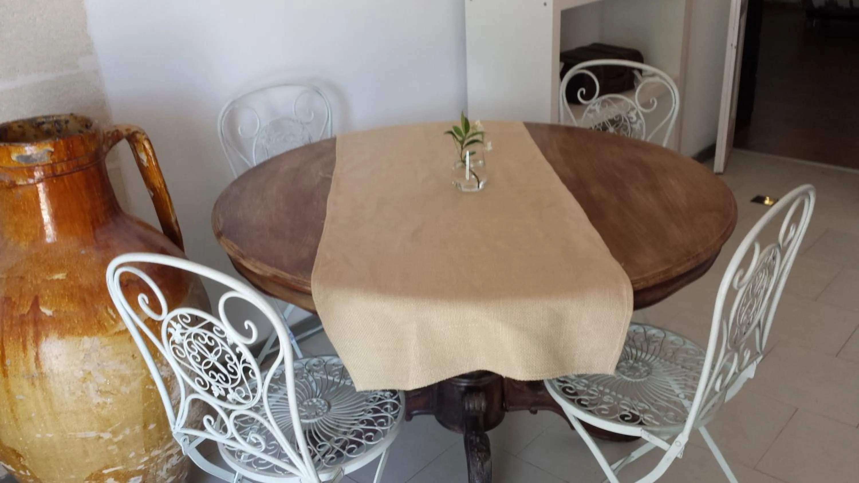 Kitchen or kitchenette in Aparthotel Masseria Villa Marchesi