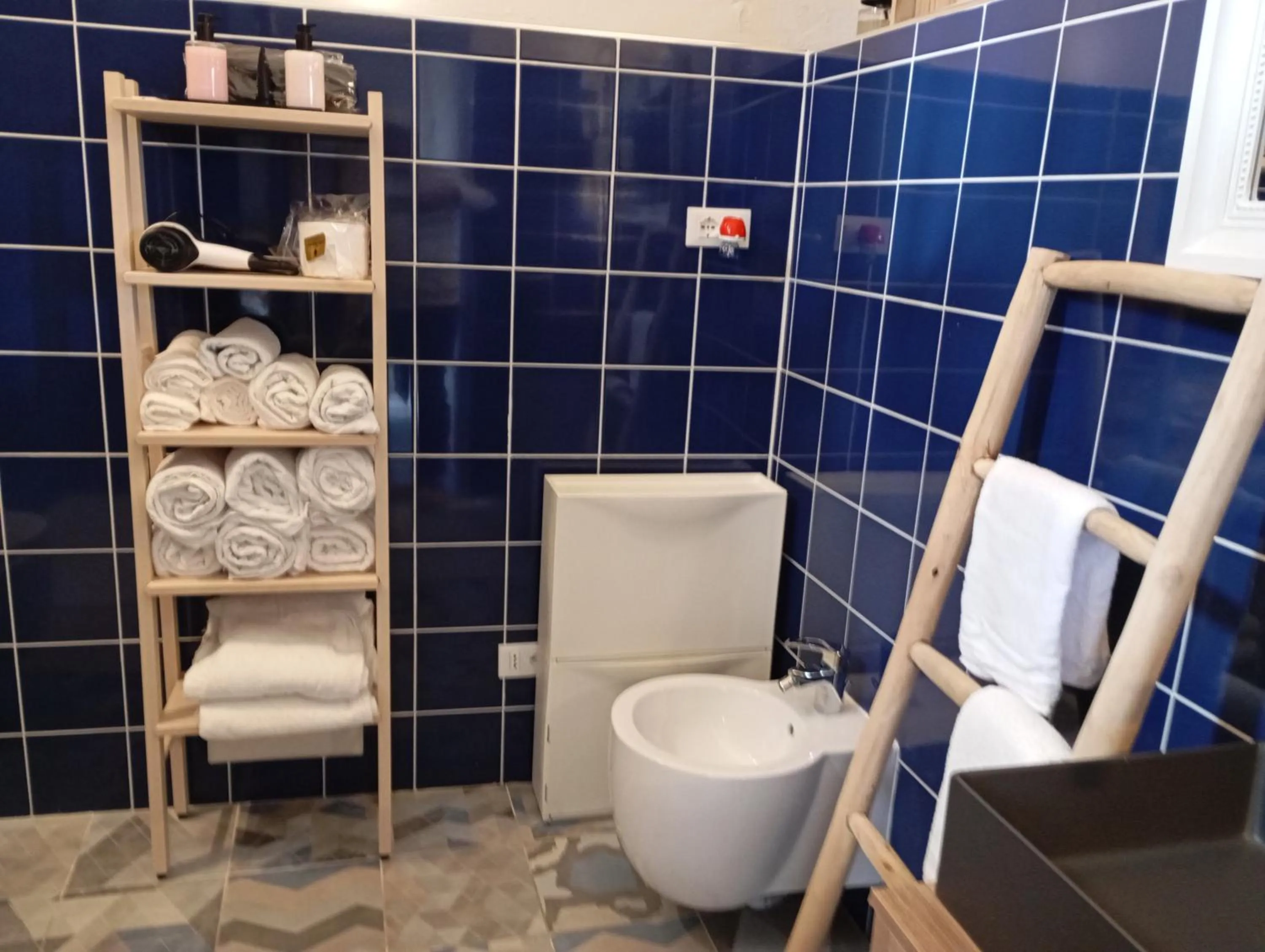 Bathroom in Aparthotel Masseria Villa Marchesi