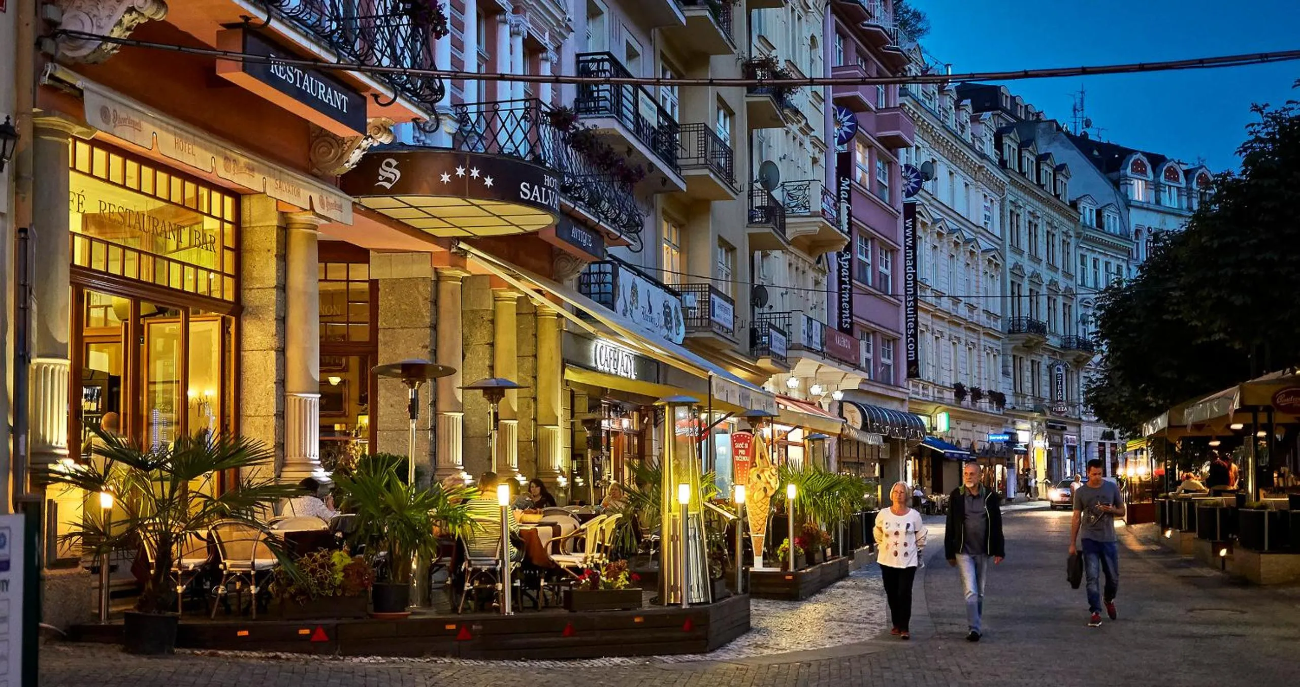 City view in Salvator Hotel