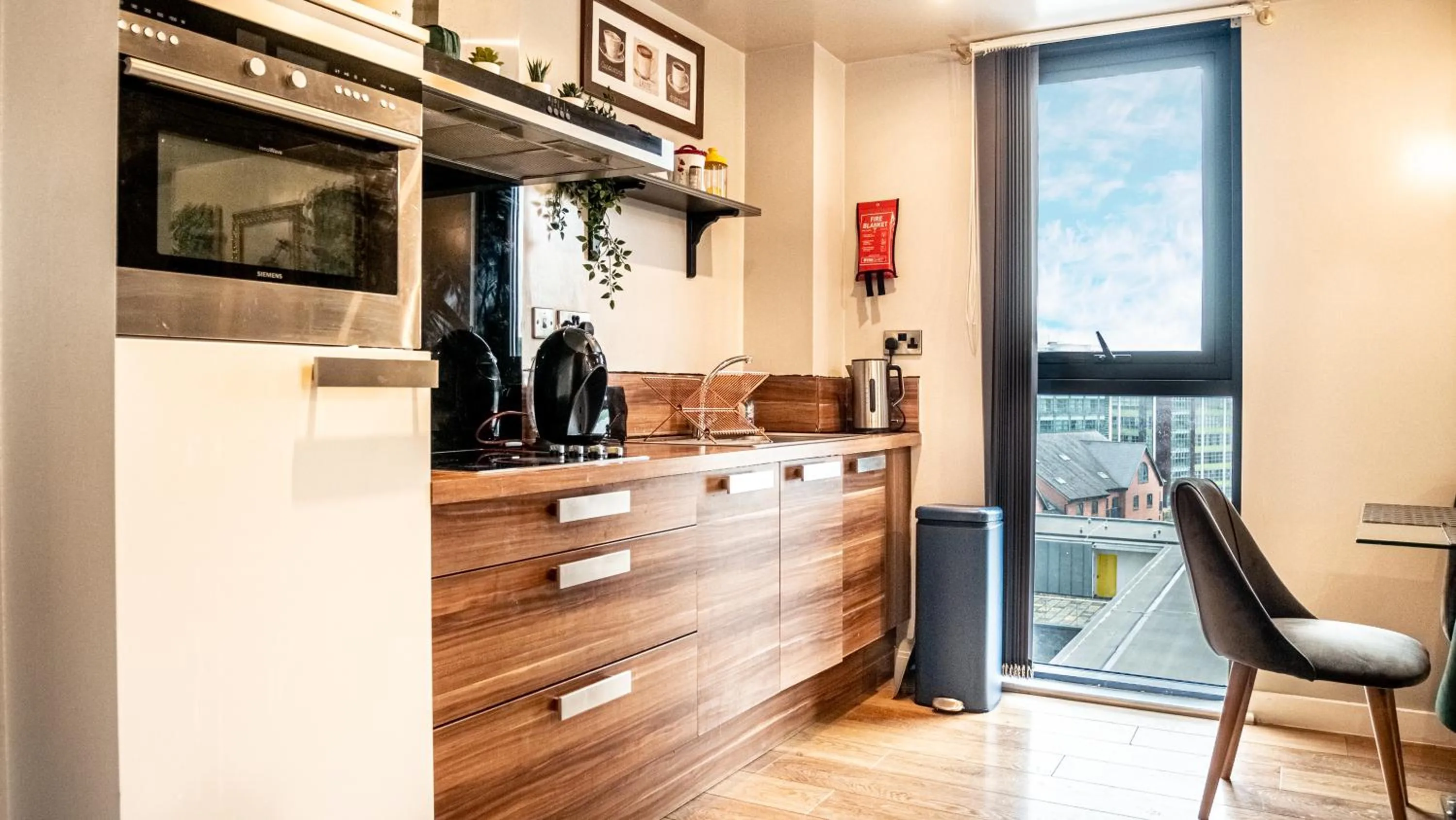 Kitchen or kitchenette in Beyond Blonk Apartments
