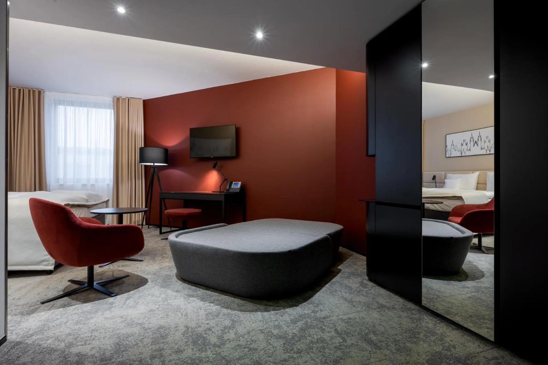 Bed in Clarion Congress Hotel Prague