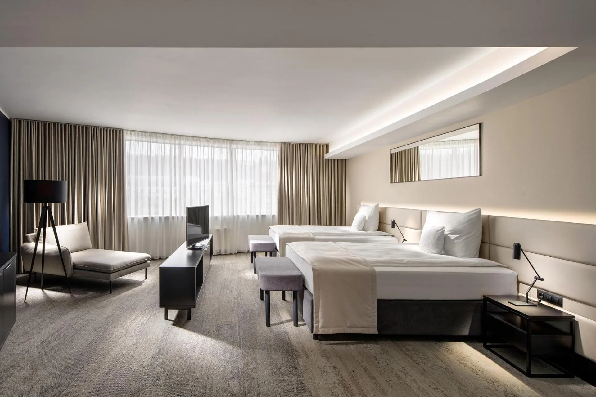 Meeting/conference room, Bed in Clarion Congress Hotel Prague