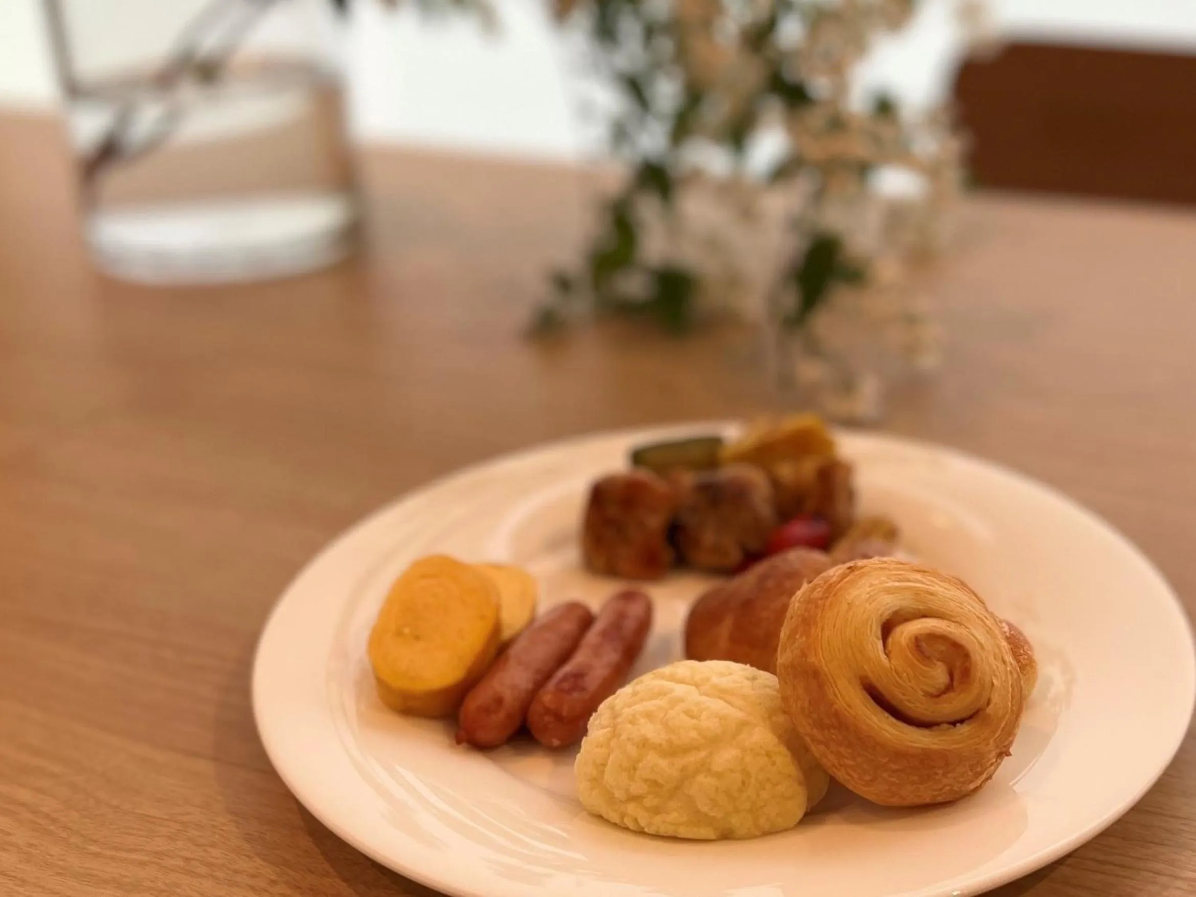 Food close-up in Hotel Tenjin Place