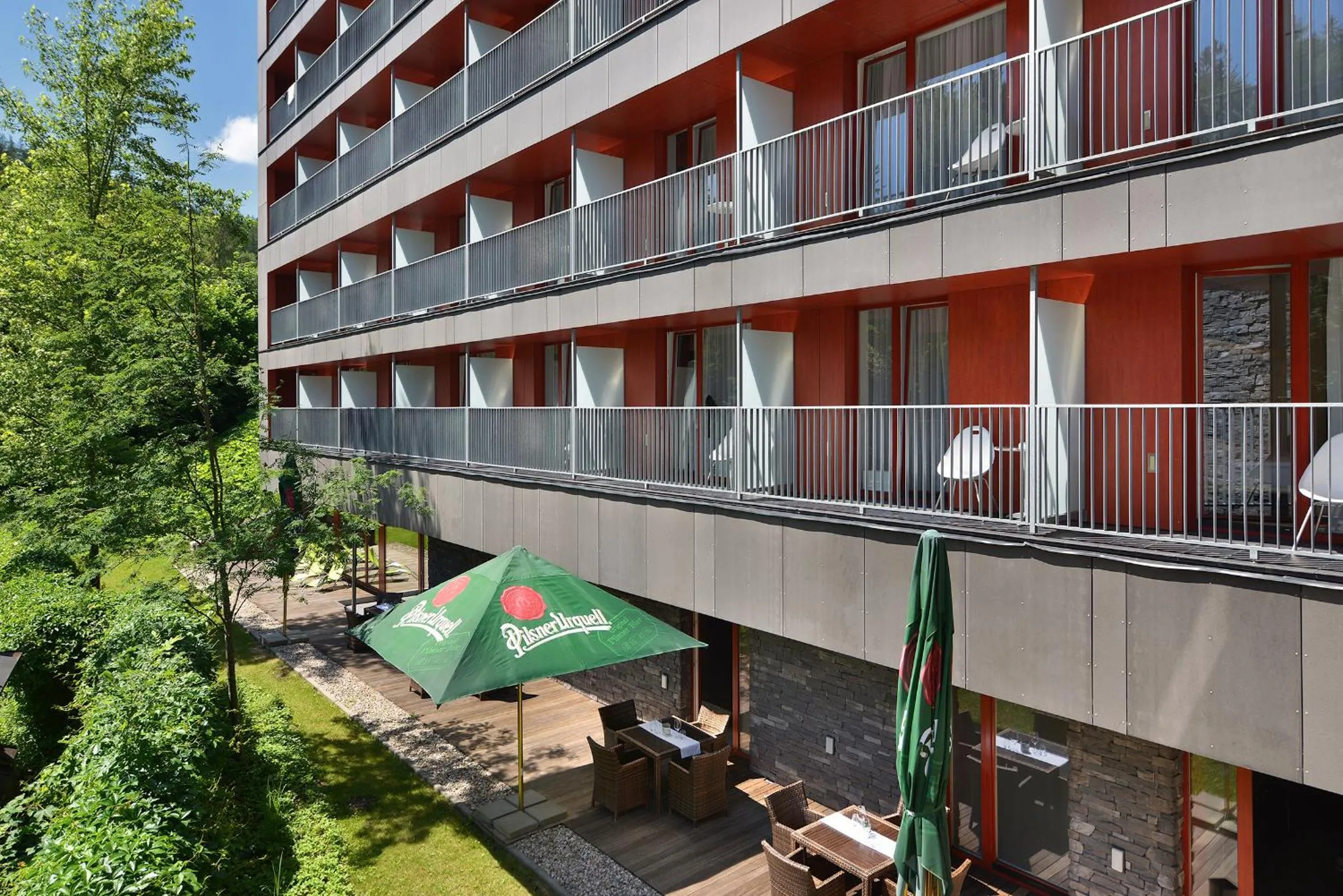 Property building in Omnia Hotel Relax & Wellness