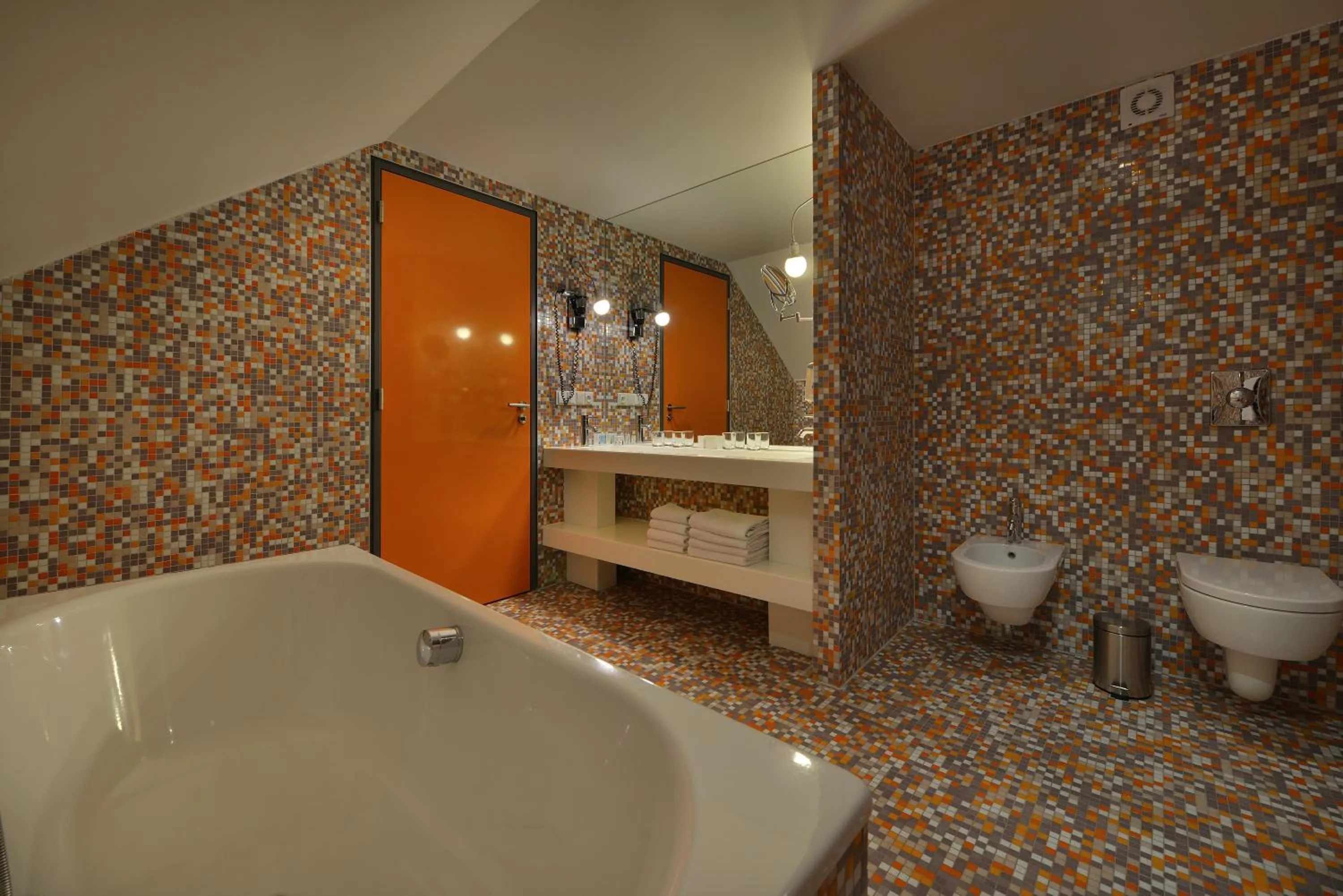 Toilet in Omnia Hotel Relax & Wellness