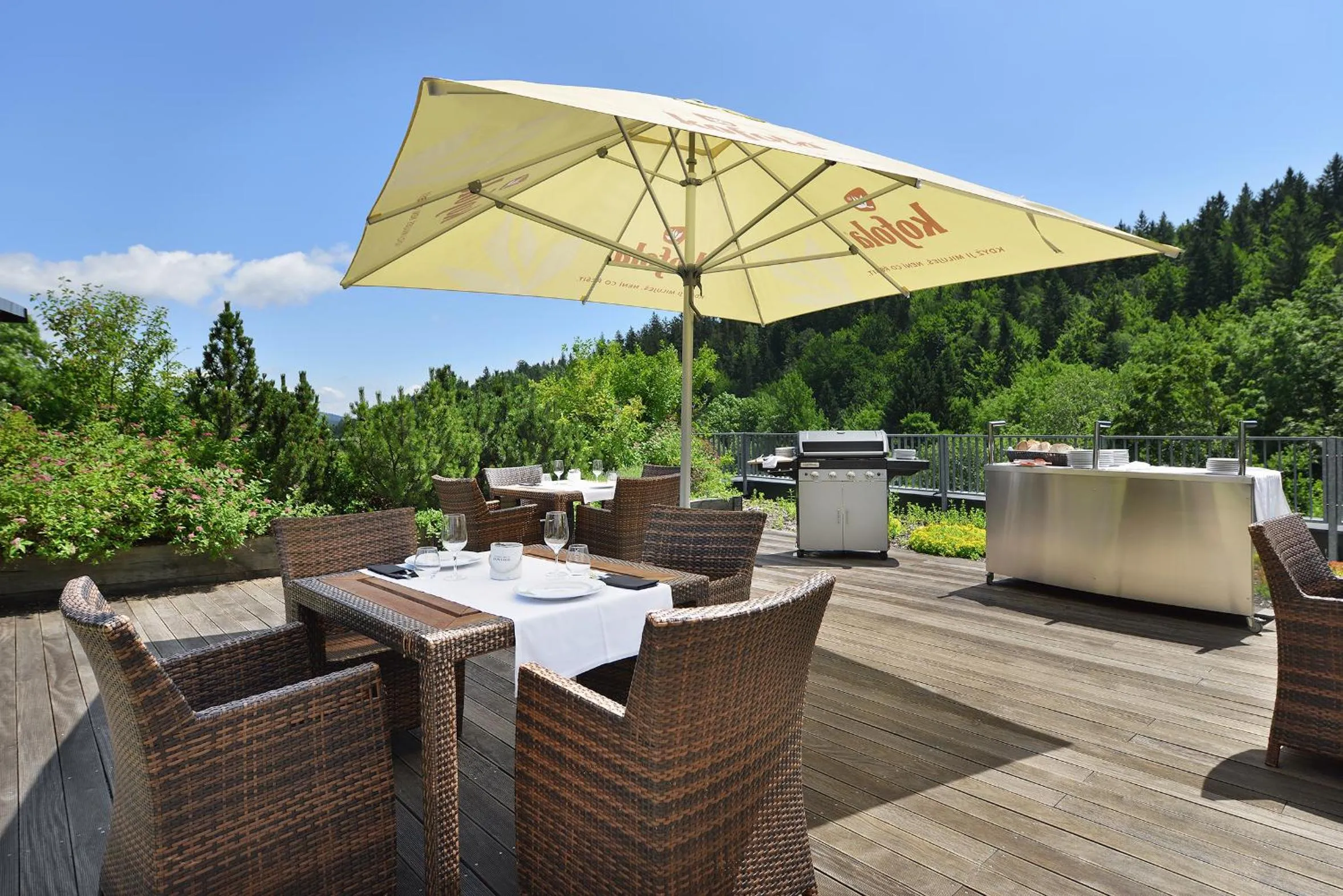 Restaurant/places to eat in Omnia Hotel Relax & Wellness