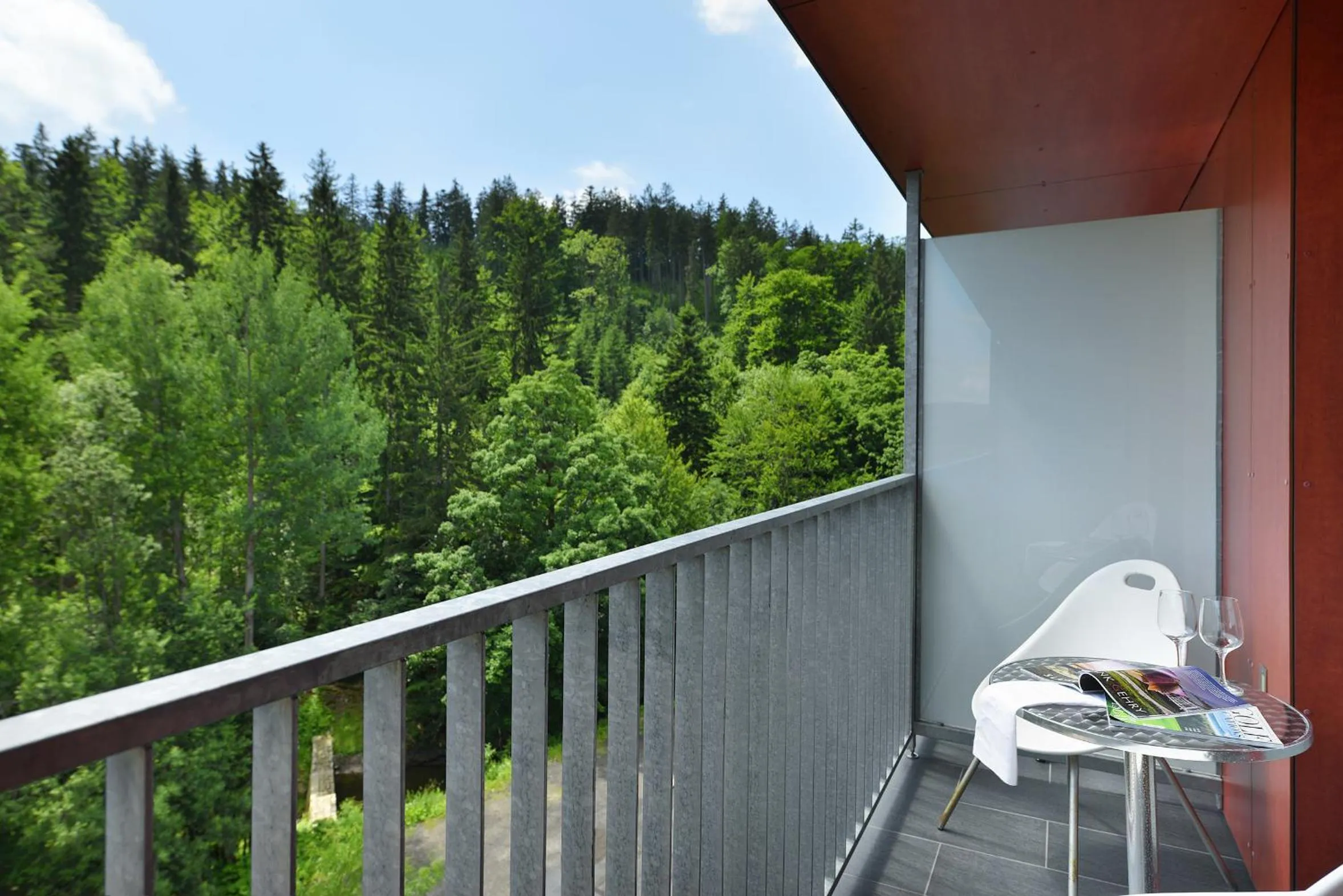 Natural landscape in Omnia Hotel Relax & Wellness