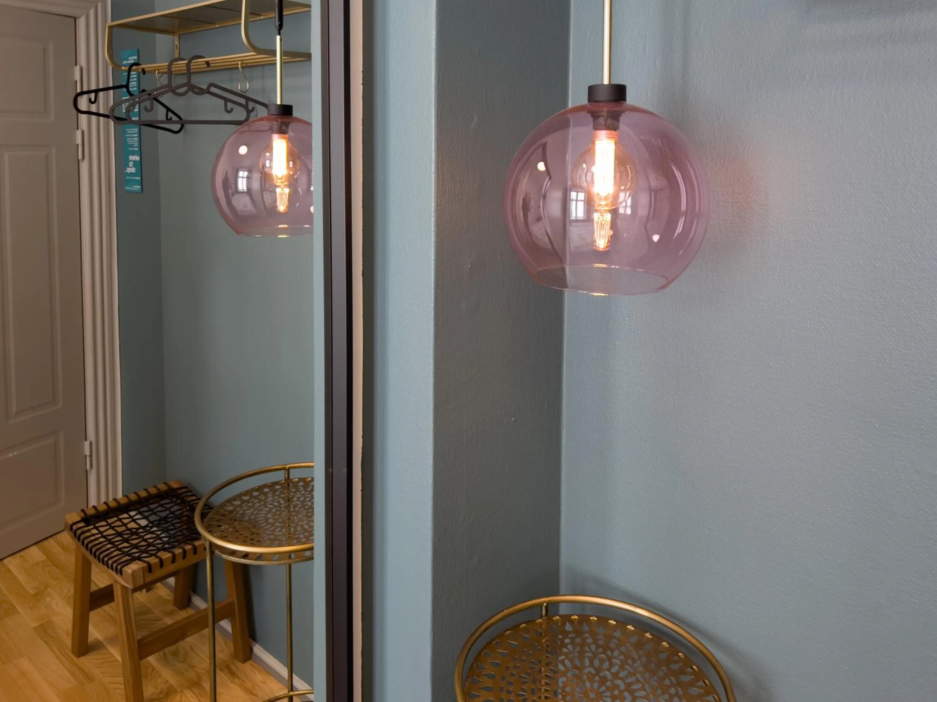 Decorative detail in where to sleep