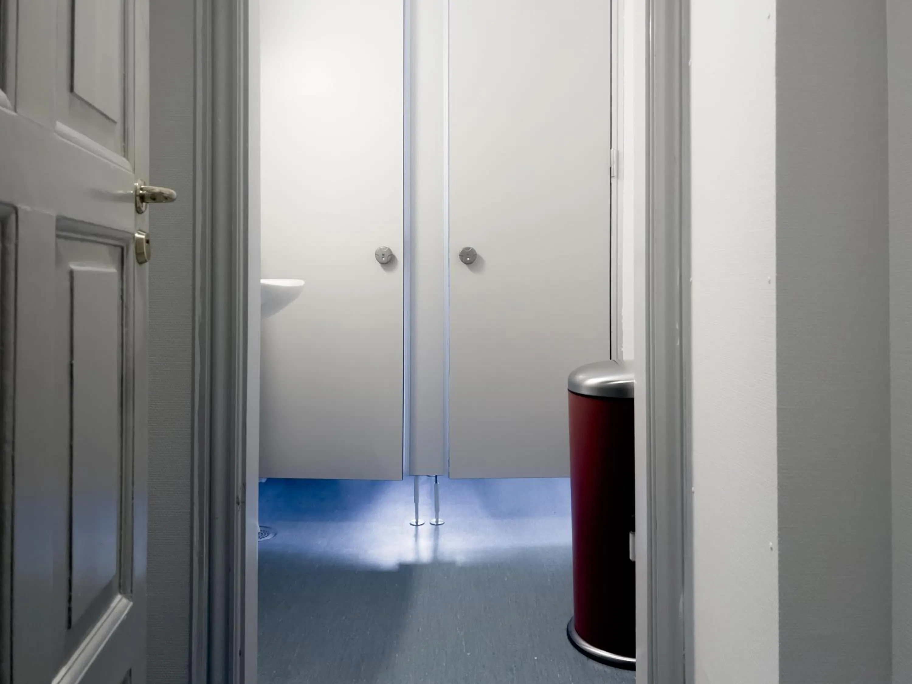 Toilet in where to sleep