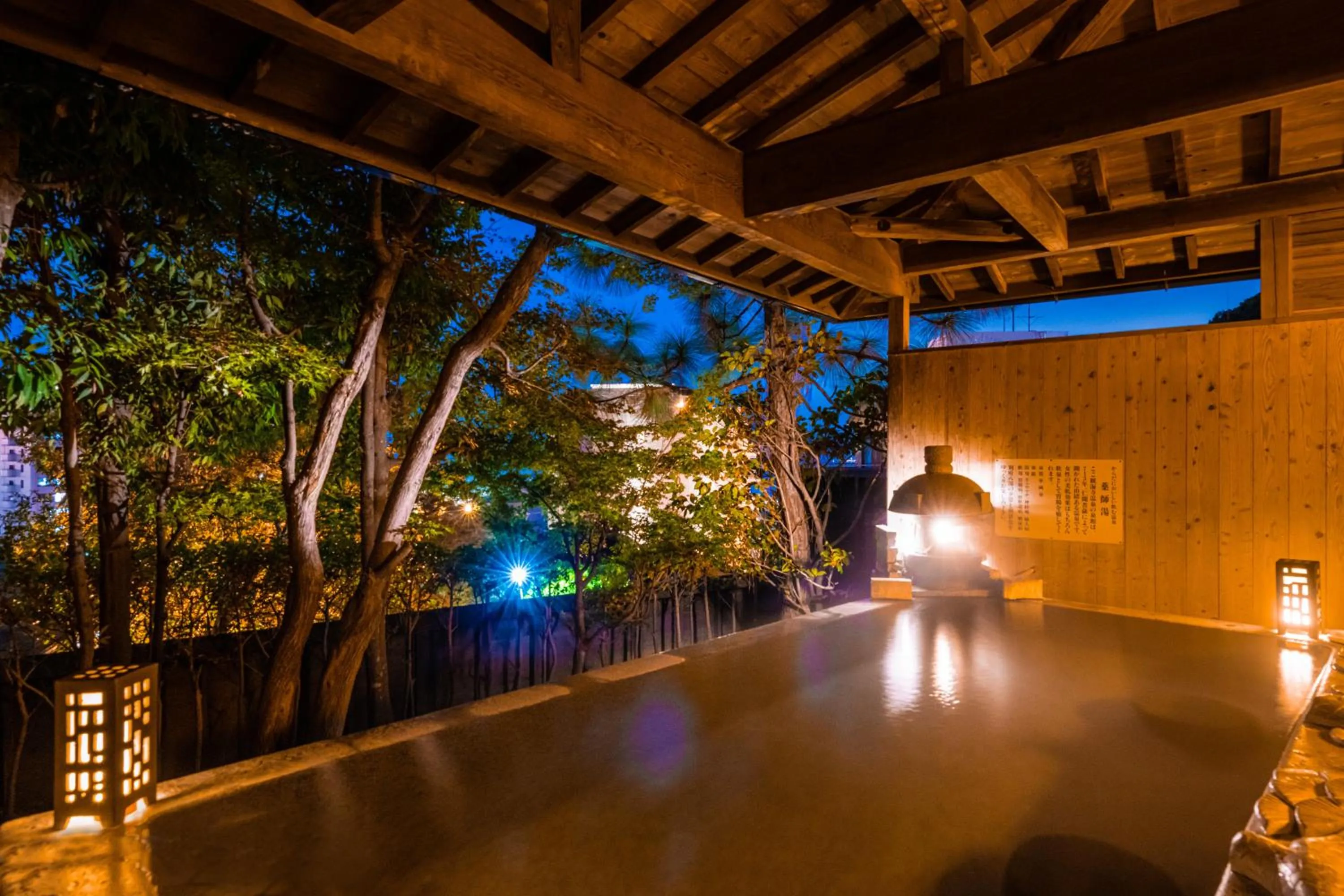 Hot Spring Bath in Ryotei Matsubaya
