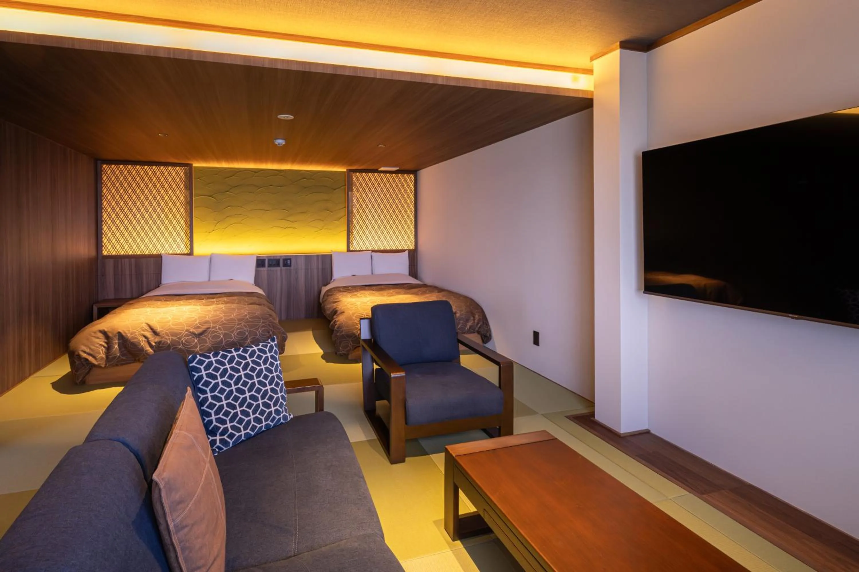 Photo of the whole room in Ryotei Matsubaya