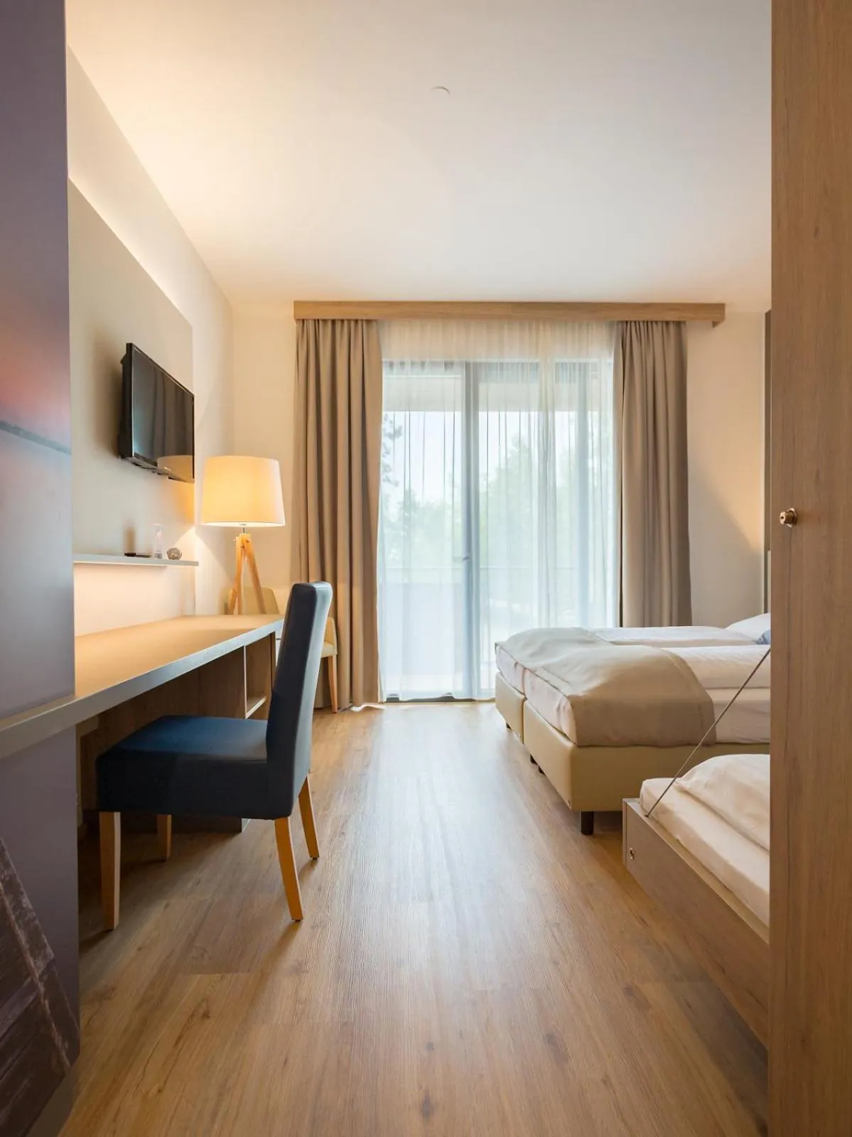 Decorative detail, Bed in Hotel am See Rust