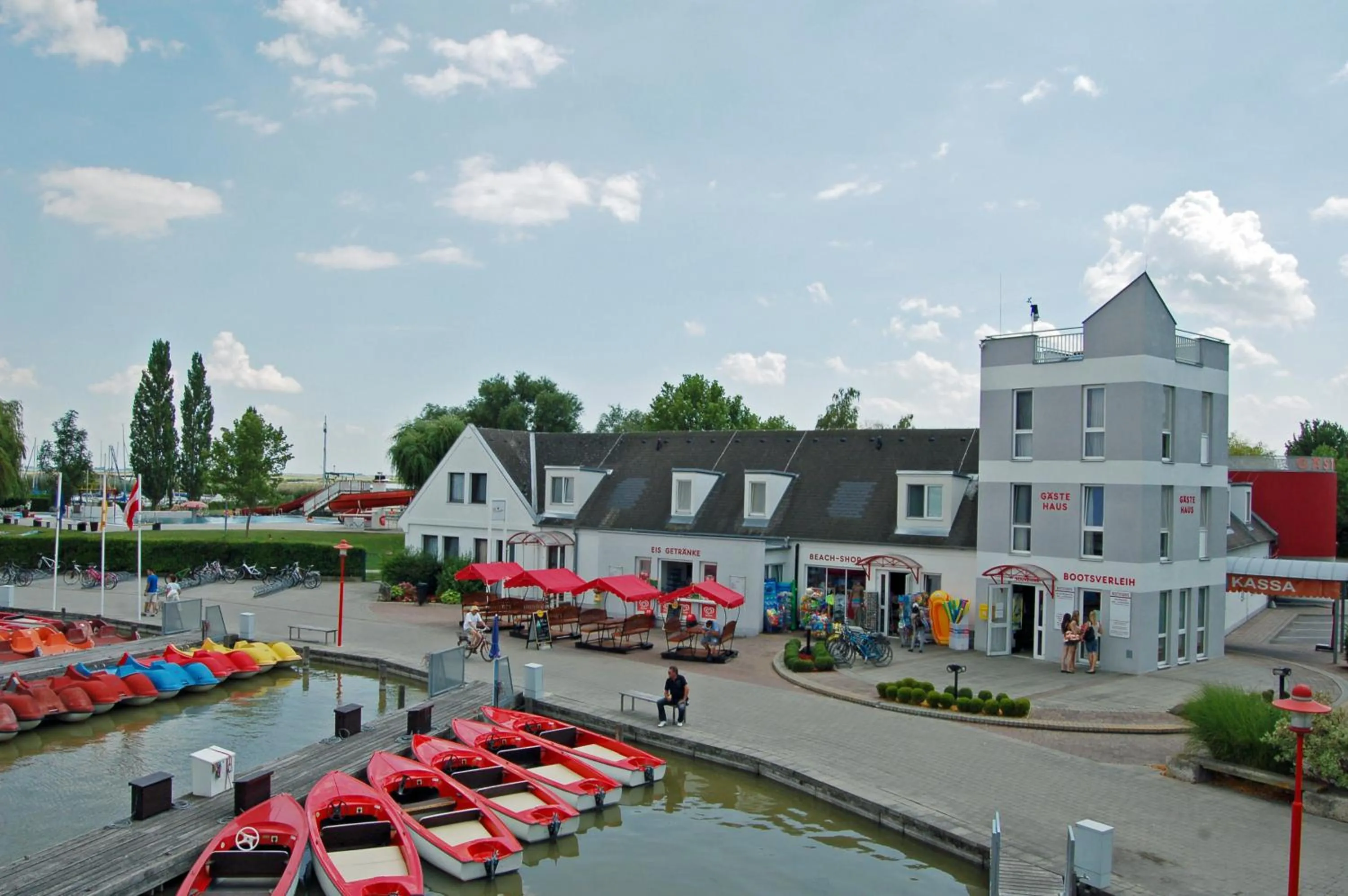 Bird's eye view in Hotel am See Rust