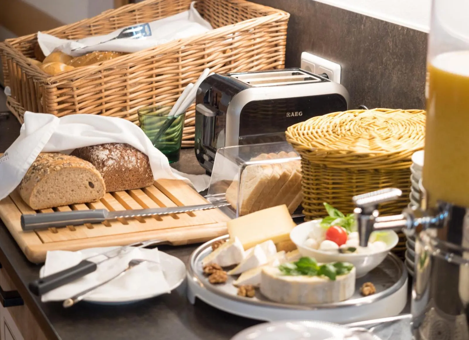 Buffet breakfast in Hotel am See Rust