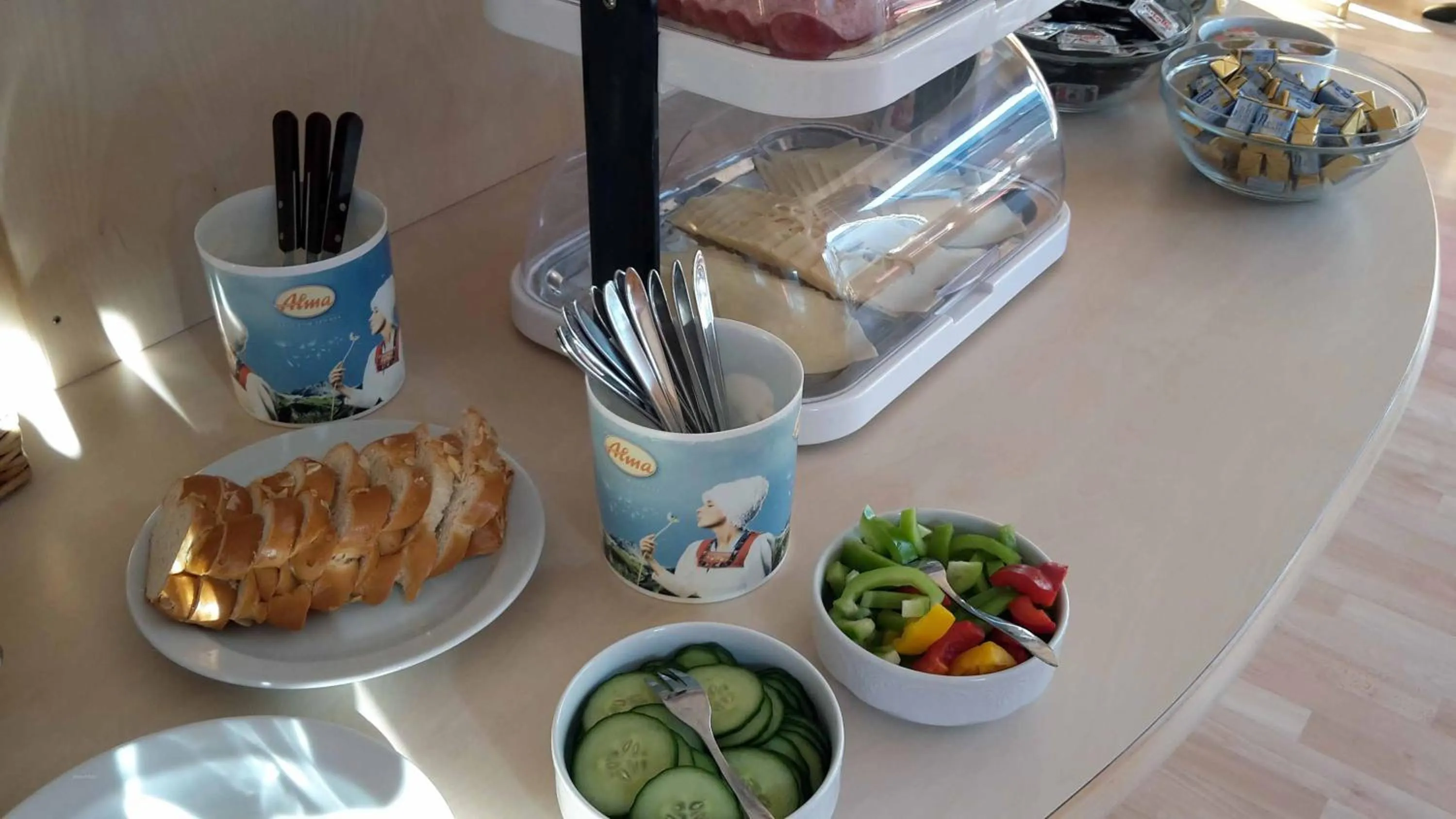 Buffet breakfast in Hotel am See Rust