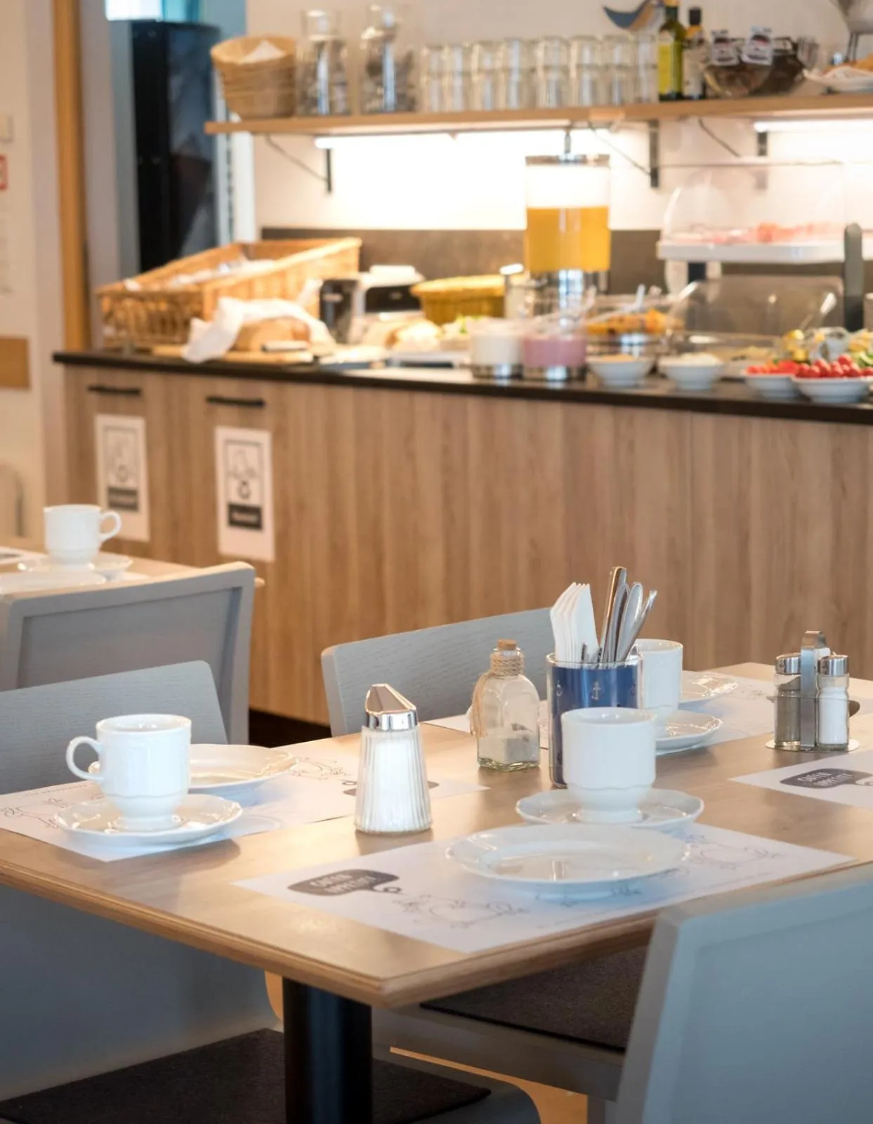 Buffet breakfast in Hotel am See Rust