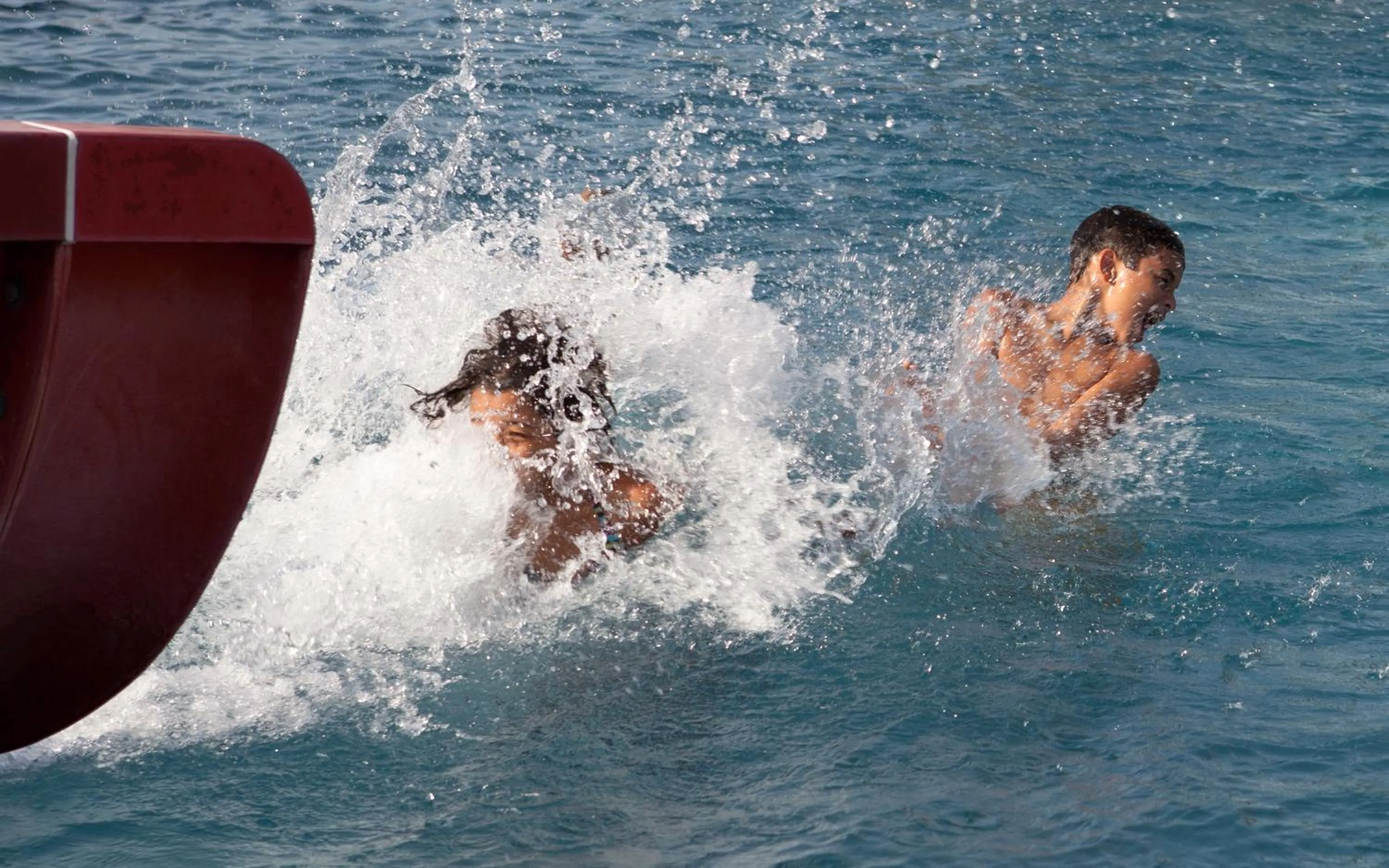 Swimming pool in Hotel am See Rust